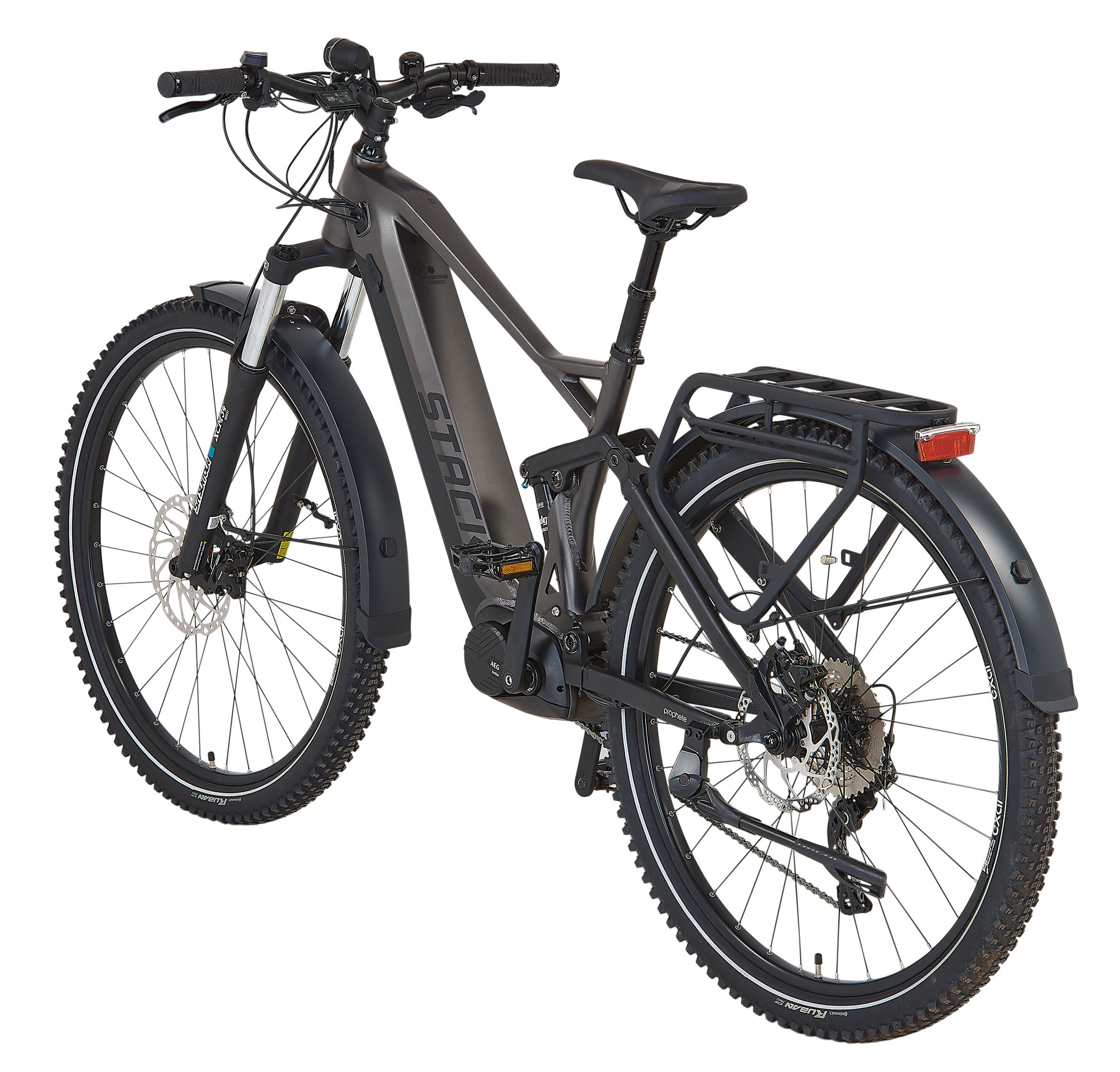 Prophete »Stack 5.8« 10 Gang Shimano Deore Schaltwerk Kettenschaltung Mittelmotor 250 W Pedelec, Elektrofahrrad für Herren