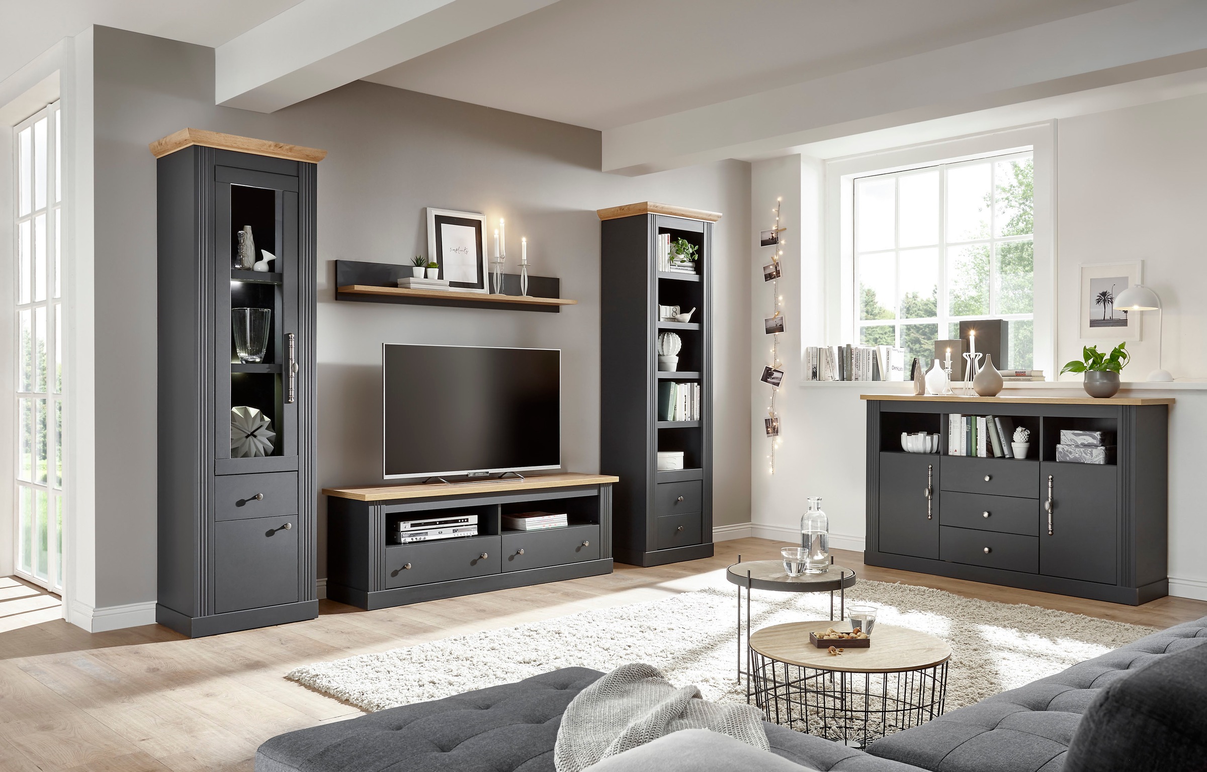 Home affaire Sideboard »Westminster«, im romantischen Landhausstil