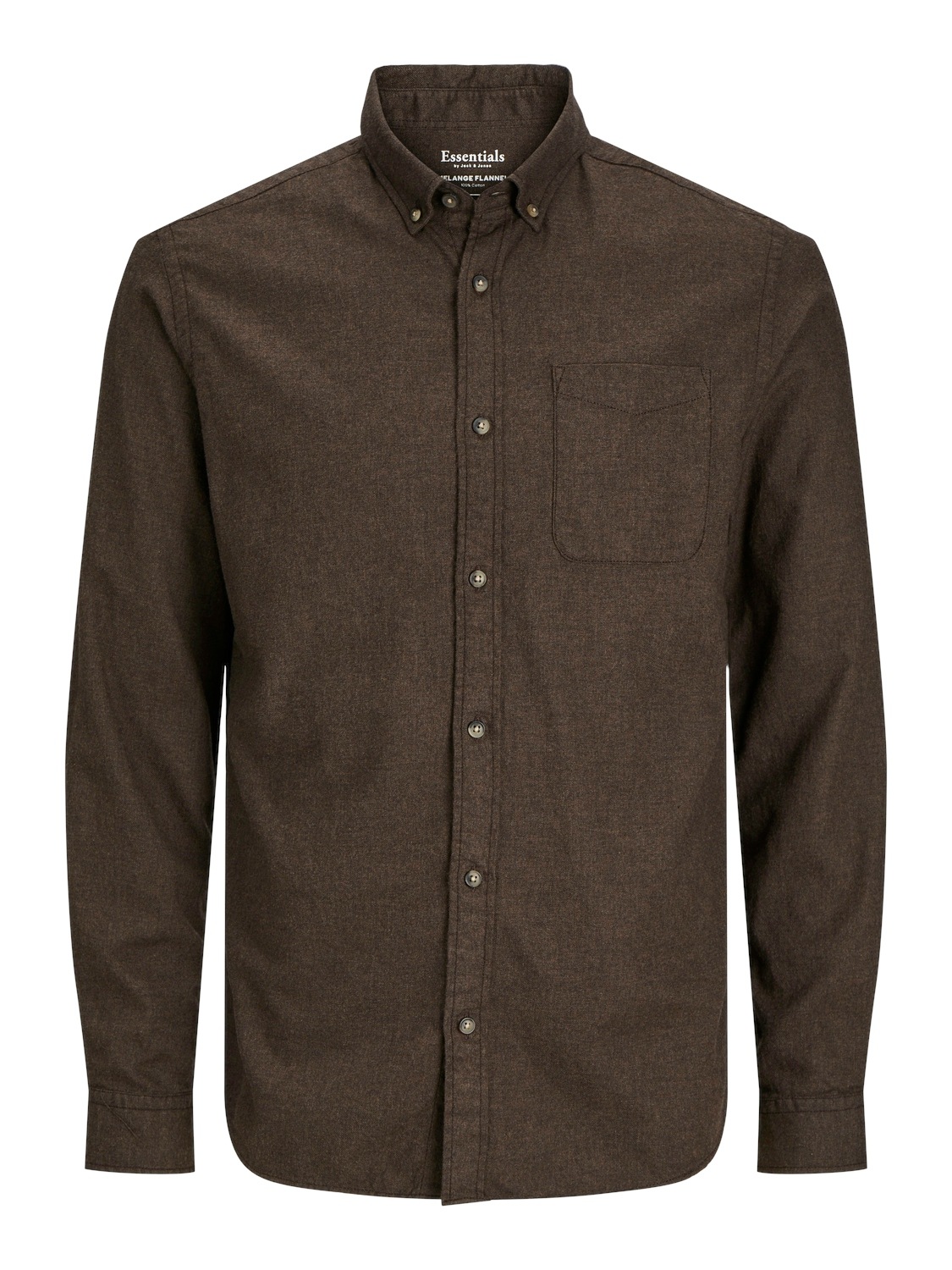Jack & Jones Langarmhemd »JJECLASSIC MELANGE SHIRT LS SN«