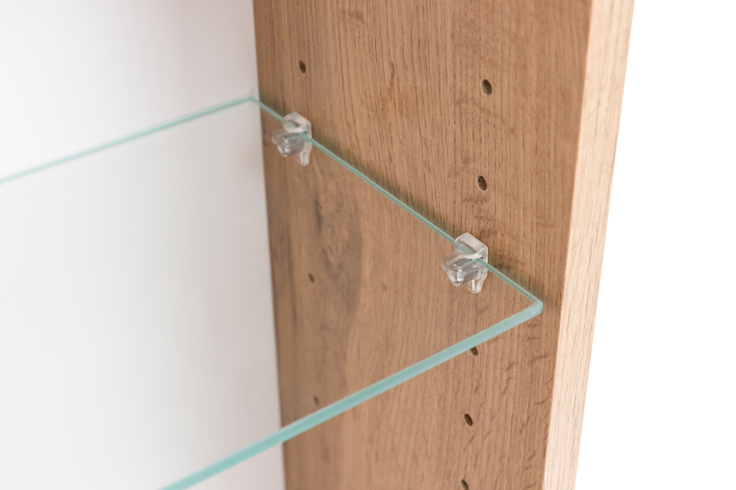 welltime Badezimmer-Set »Welltime Möbel, Carlton Unterbecken-Set 2teilig, 60 cm, gestreift«, (2 St.)