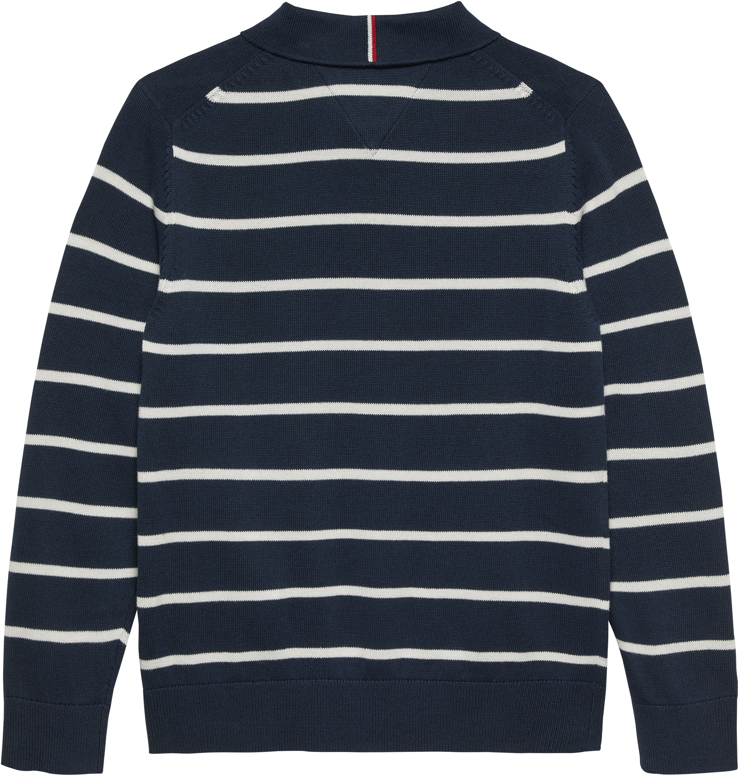 Tommy Hilfiger Strickpullover »POLO COLLAR SWEATER LS« Kinder bis 16 Jahre, regular fit