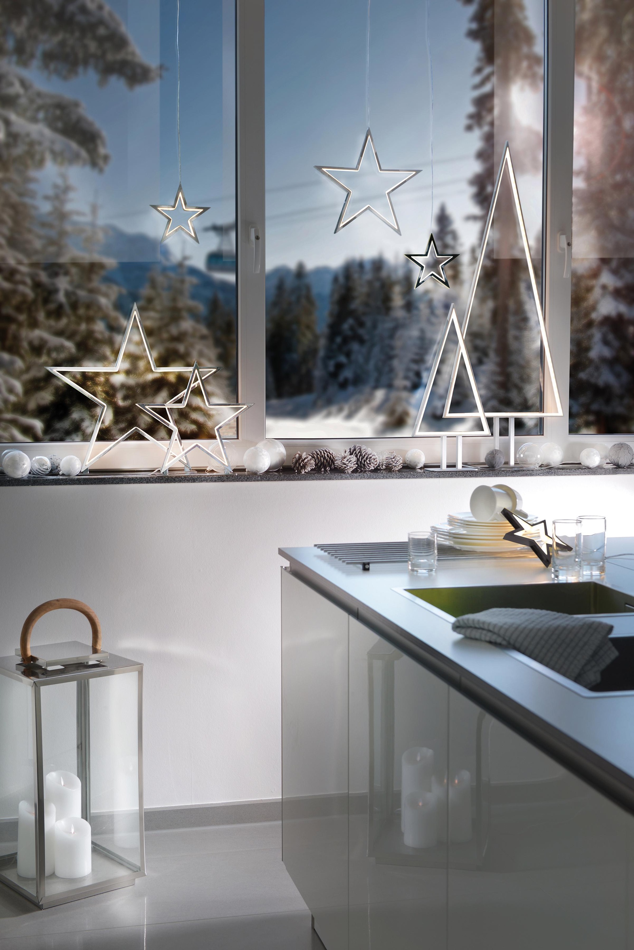 SOMPEX LED Baum »Pine«, Dimmer in der Zuleitung