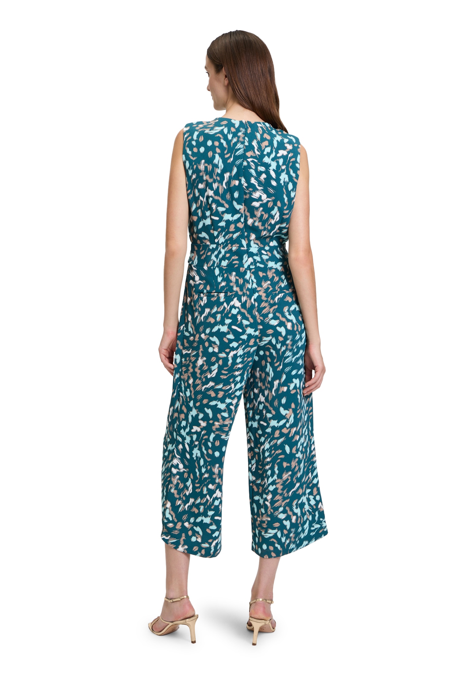 Betty&Co Jumpsuit »Jumpsuit ohne Arm«