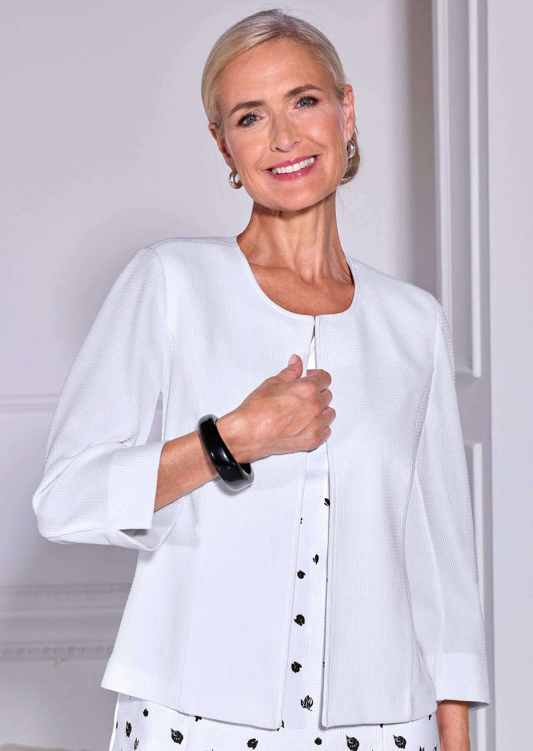 GOLDNER Jackenblazer »Eleganter Jersey-Kurzblazer«