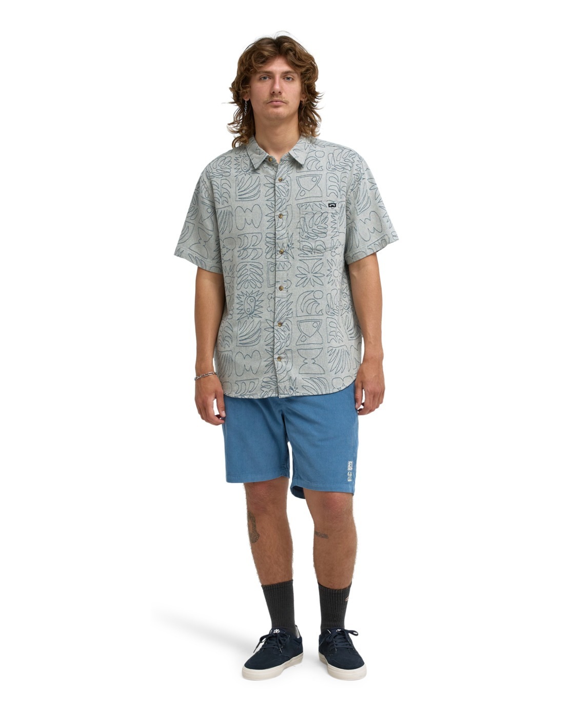 Billabong Kurzarmhemd »Sundays Jacquard«