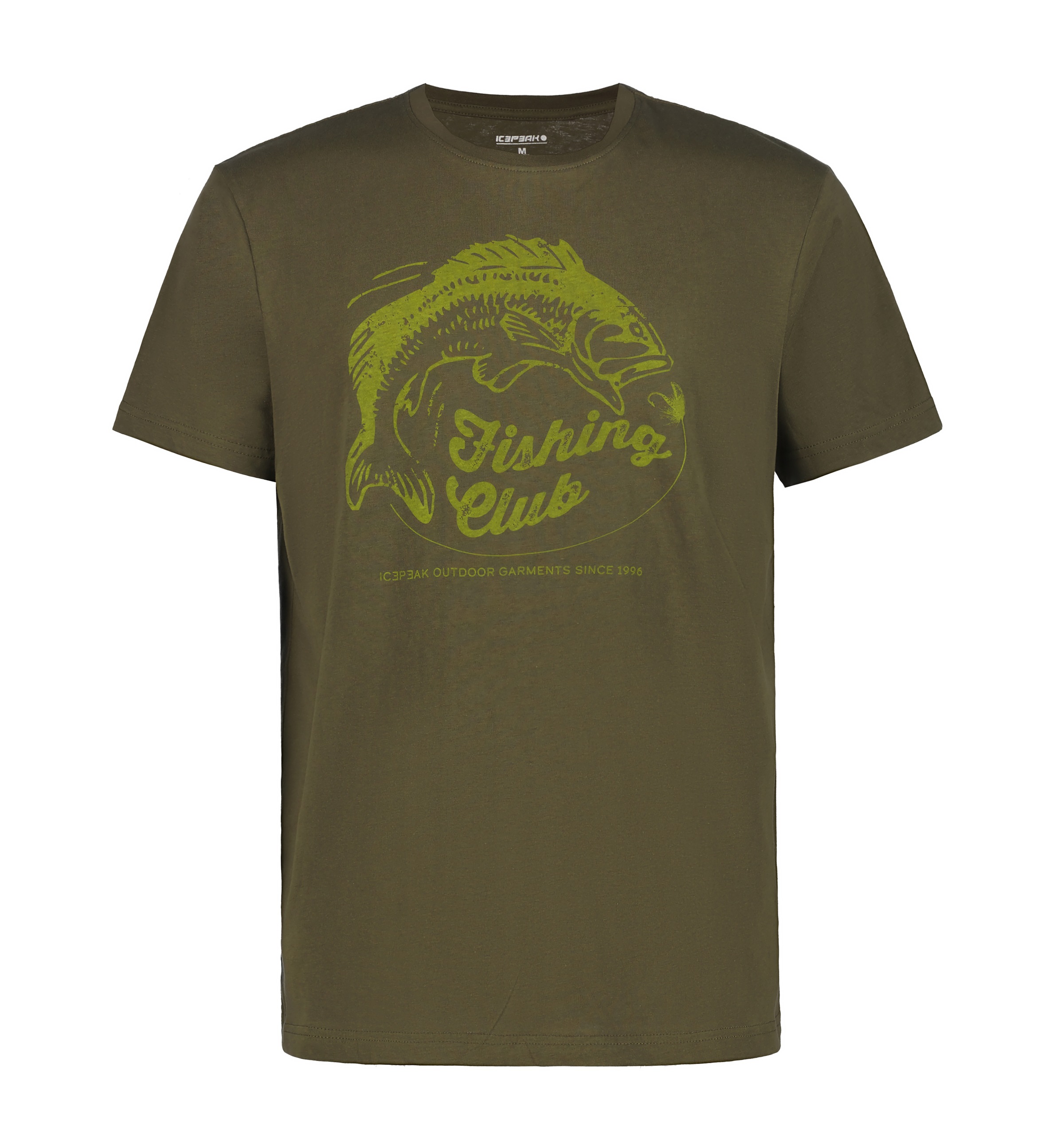 Icepeak T-Shirt »MILLINGTON« Print T-Shirt, aus Baumwolle