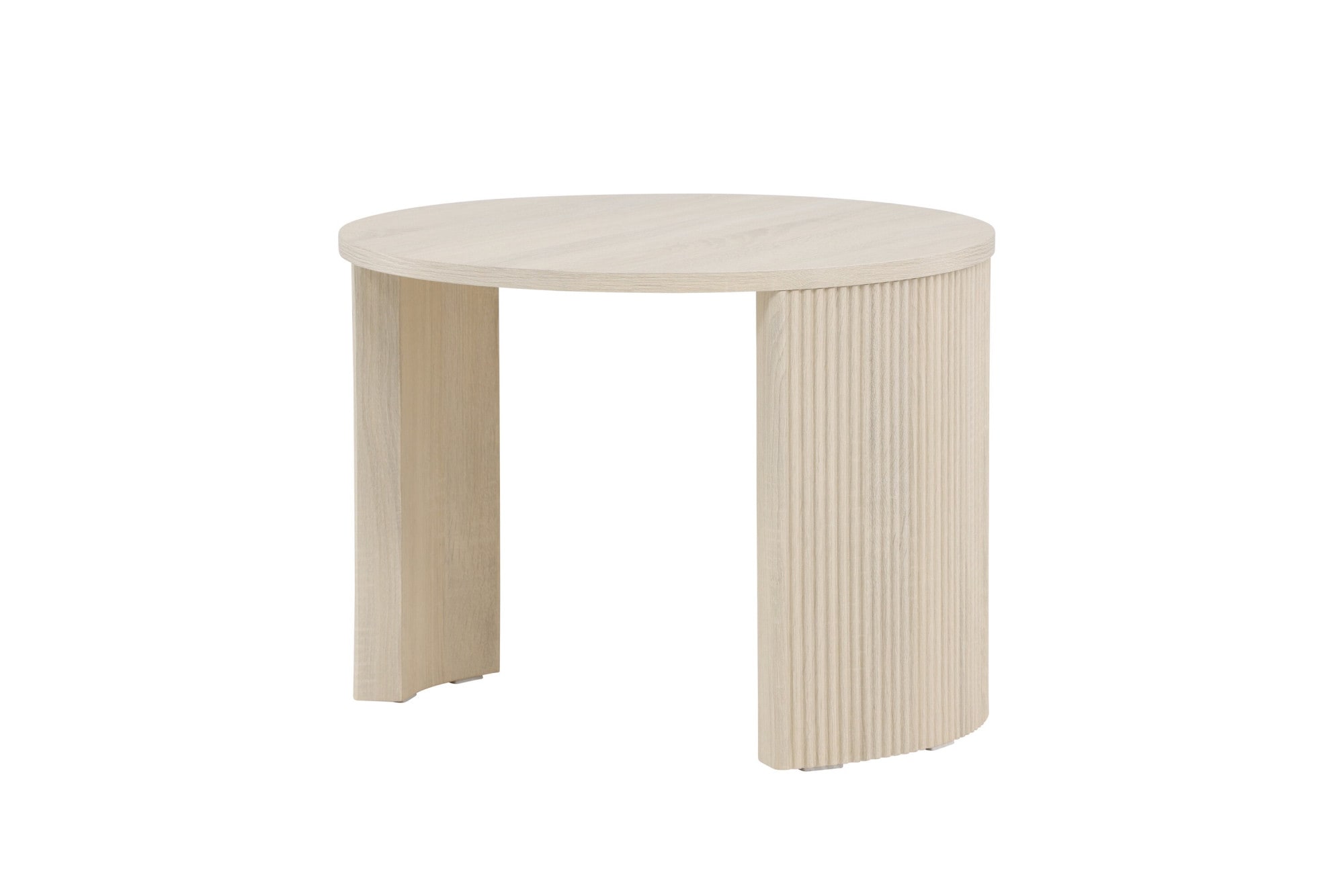 Venture Home Couchtisch Sofatisch, MDF, rund, abgerundet, kompakt, dezent, klassisch