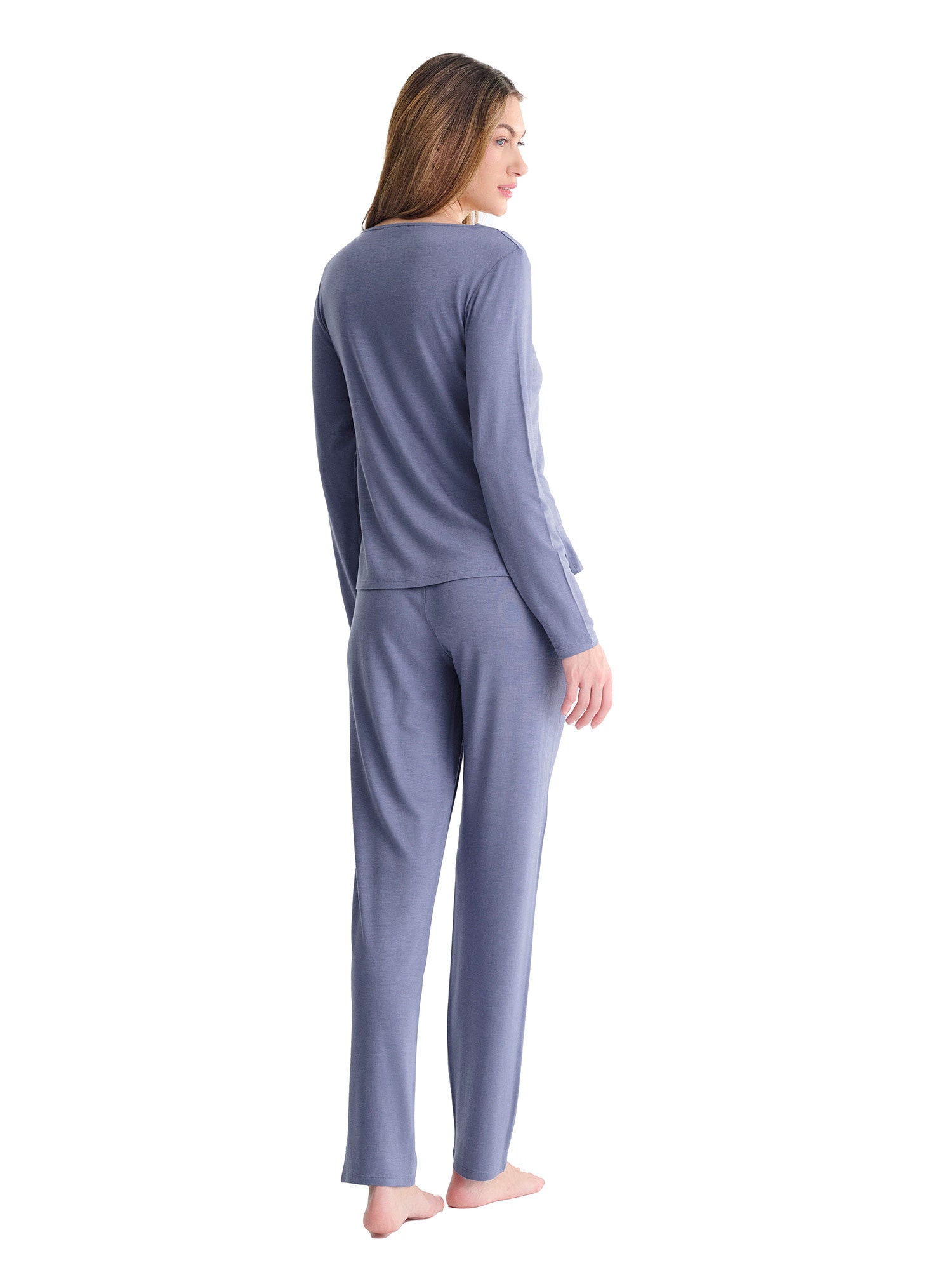 Lisca Schlafanzug »Pyjama lange Hose, Shirt langarm Tania«