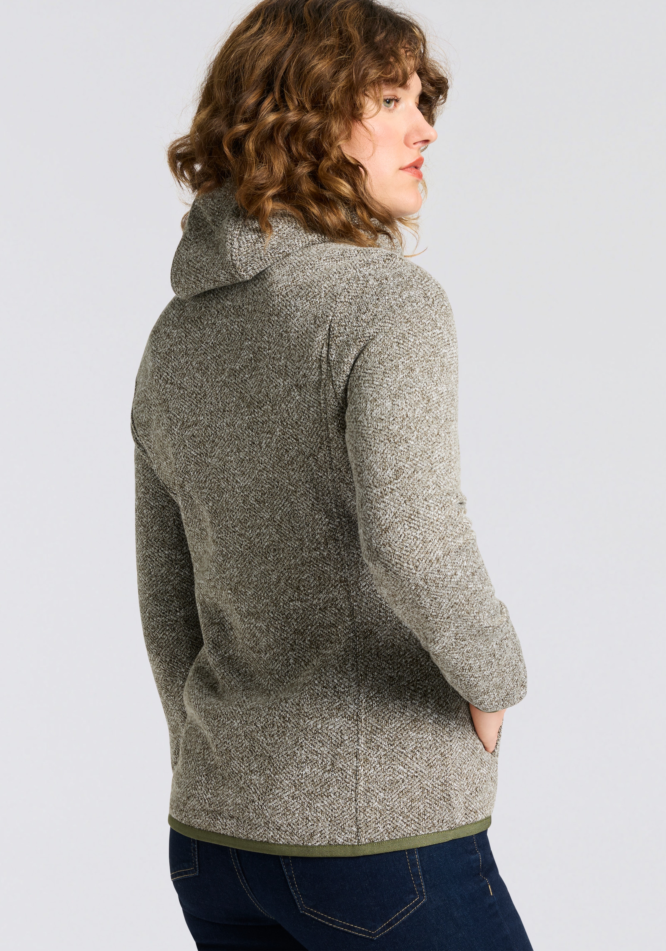 G.I.G.A. DX by killtec Strickfleecejacke »GW 52 WMN KNTFLC JCKT« 1 Stk. tlg. mit Kapuze