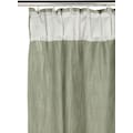 elbgestoeber Vorhang »Elbgarn«, (1 St.), blickdicht in Leinen Optik, Bio Baumwolle, monochrom, basic, bis 3 m Länge