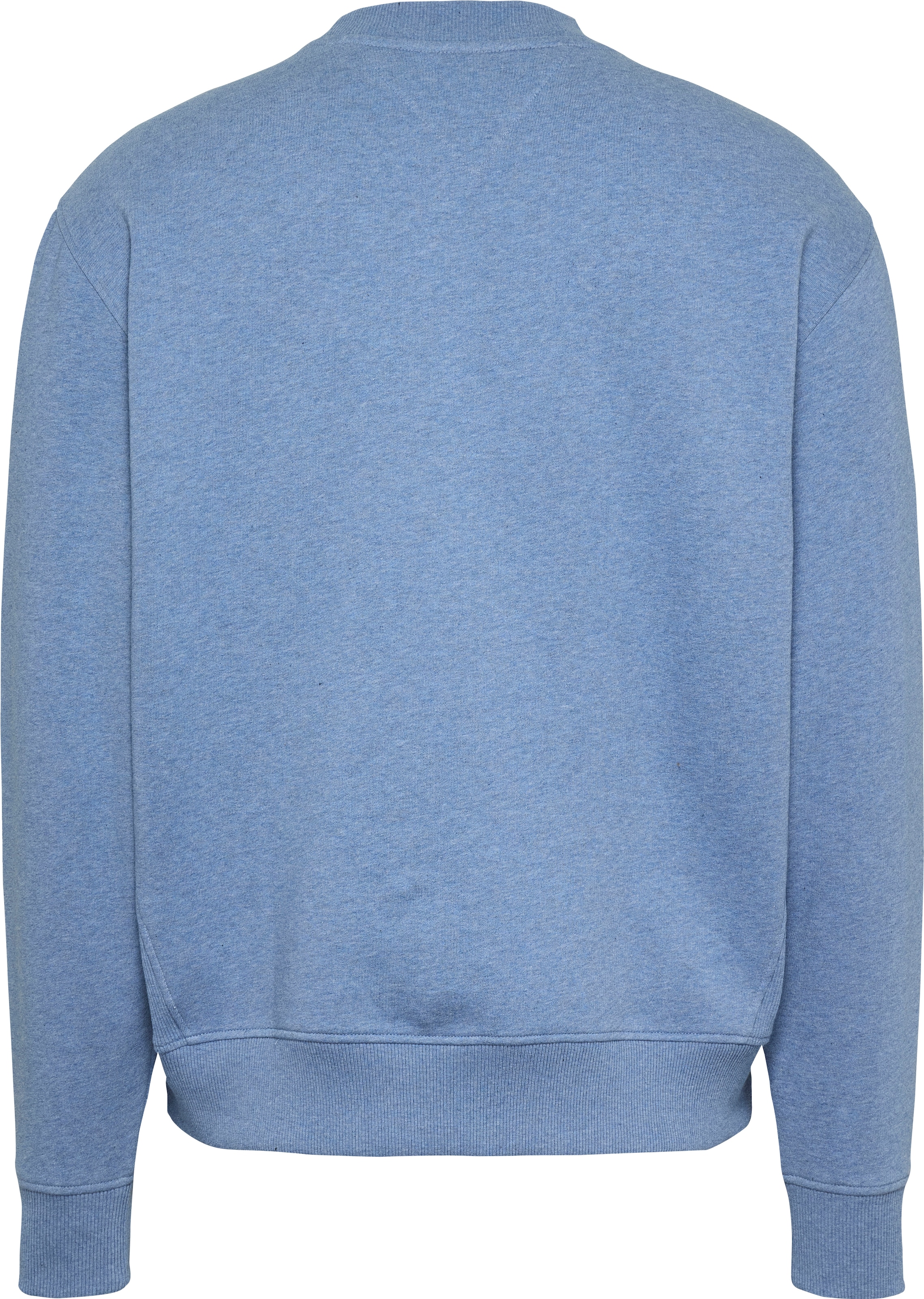 Tommy Jeans Sweatshirt »TJM MELANGE FLAG CREW«, mit großem Logo
