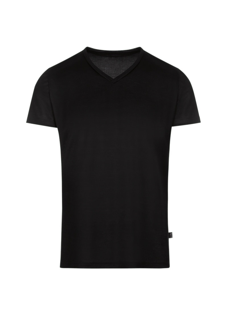 Trigema T-Shirt »TRIGEMA V-Shirt aus 100% Lyocell«, (1 tlg.)