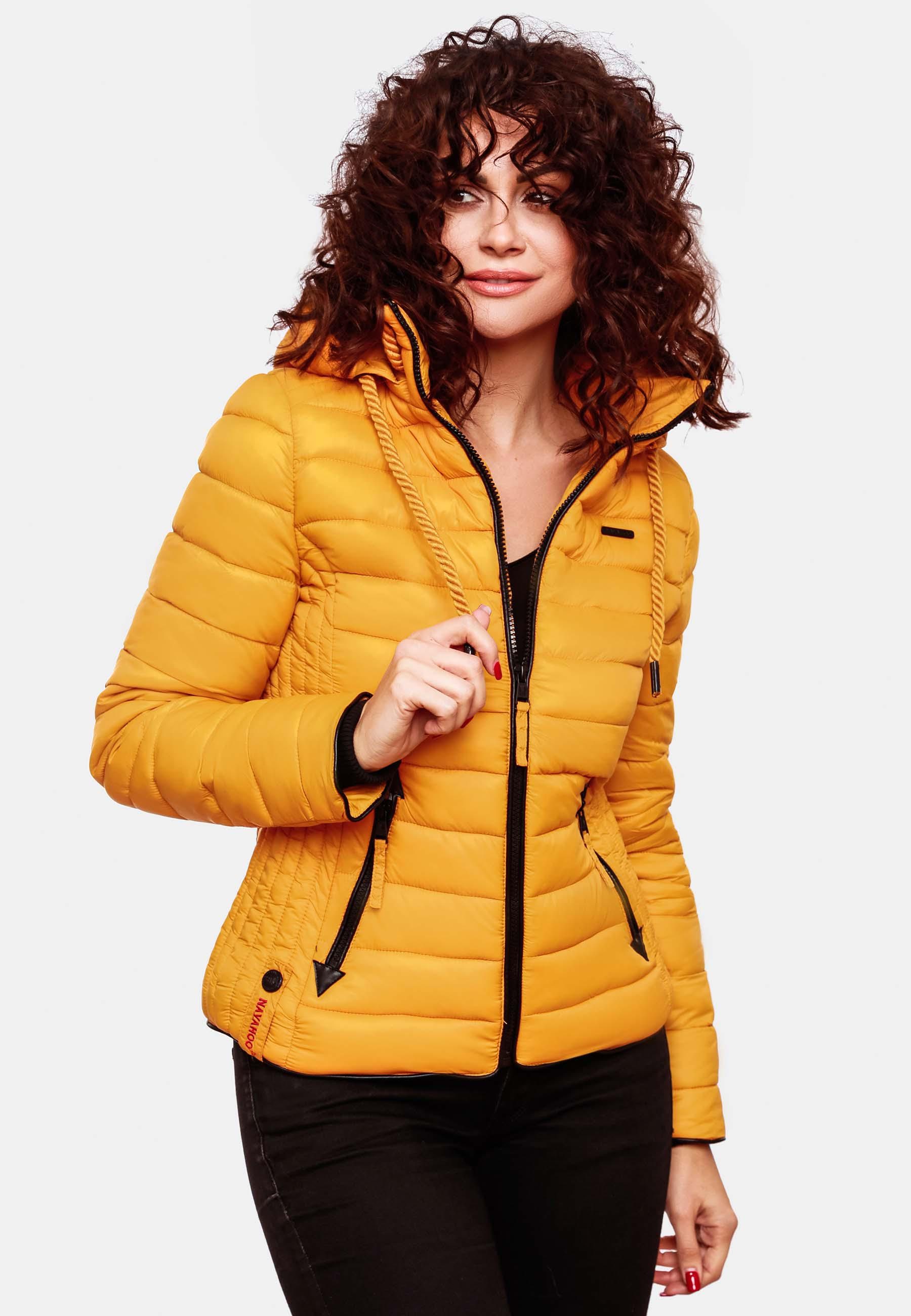 Navahoo Steppjacke »Übergangsjacke Lulana«, mit Kapuze, leichte Übergangsjacke mit Kapuze