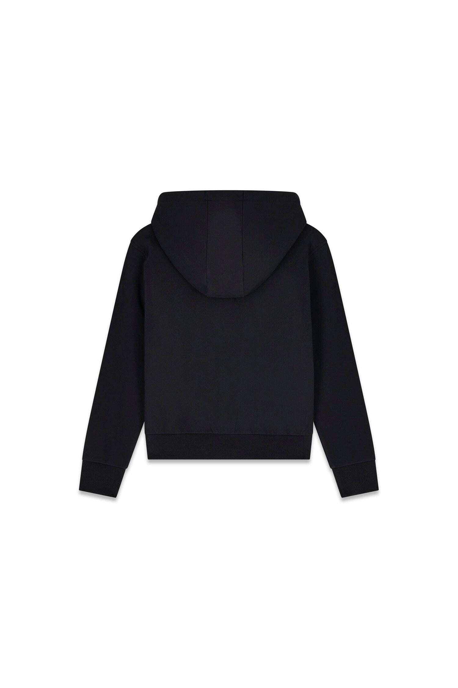 Guess Kapuzensweatjacke »SOFIA ZIPPER SWEATSHIRT« mit Logostickerei, Baumwollmix