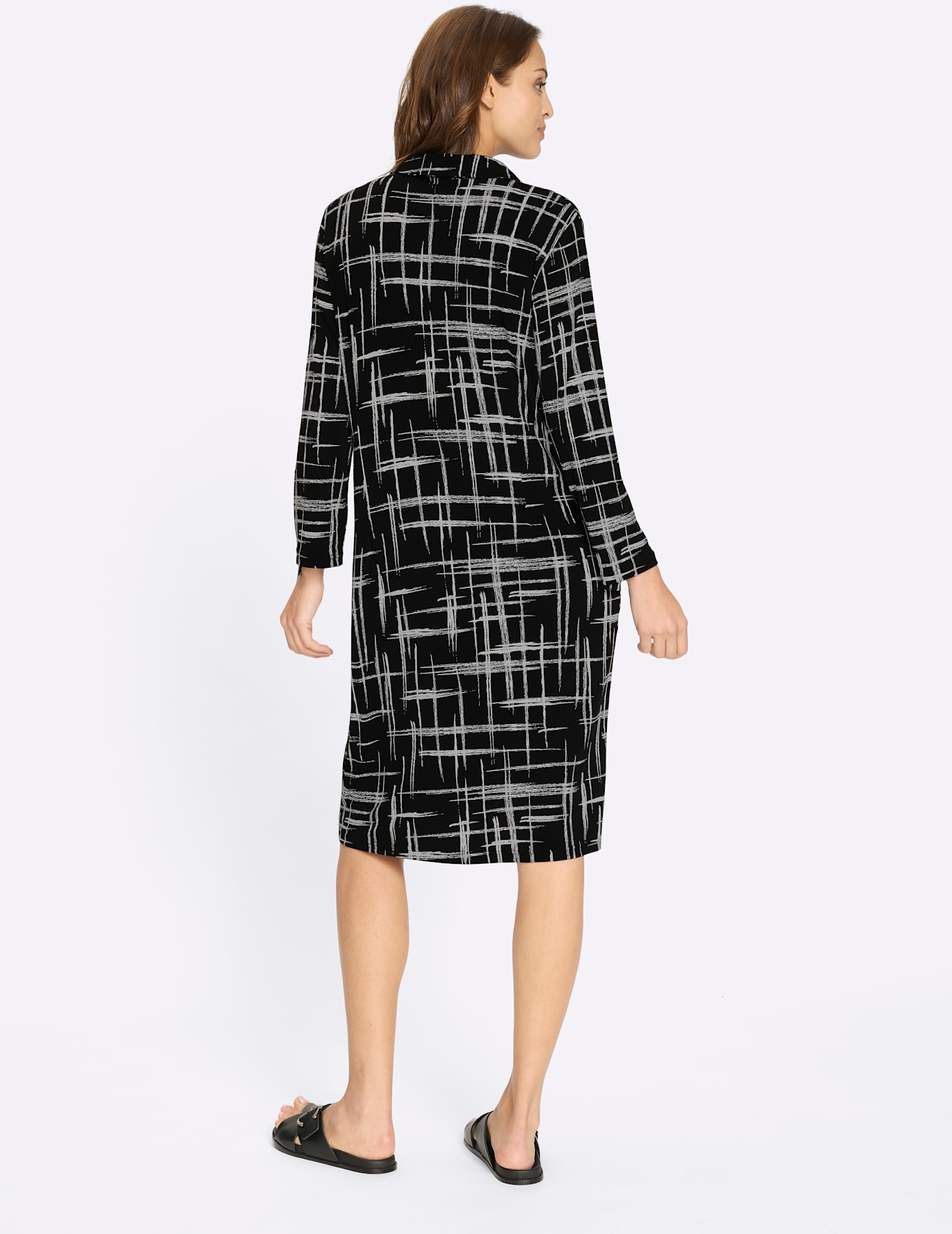 Inspirationen Druckkleid »Druck-Kleid« Nahttasche