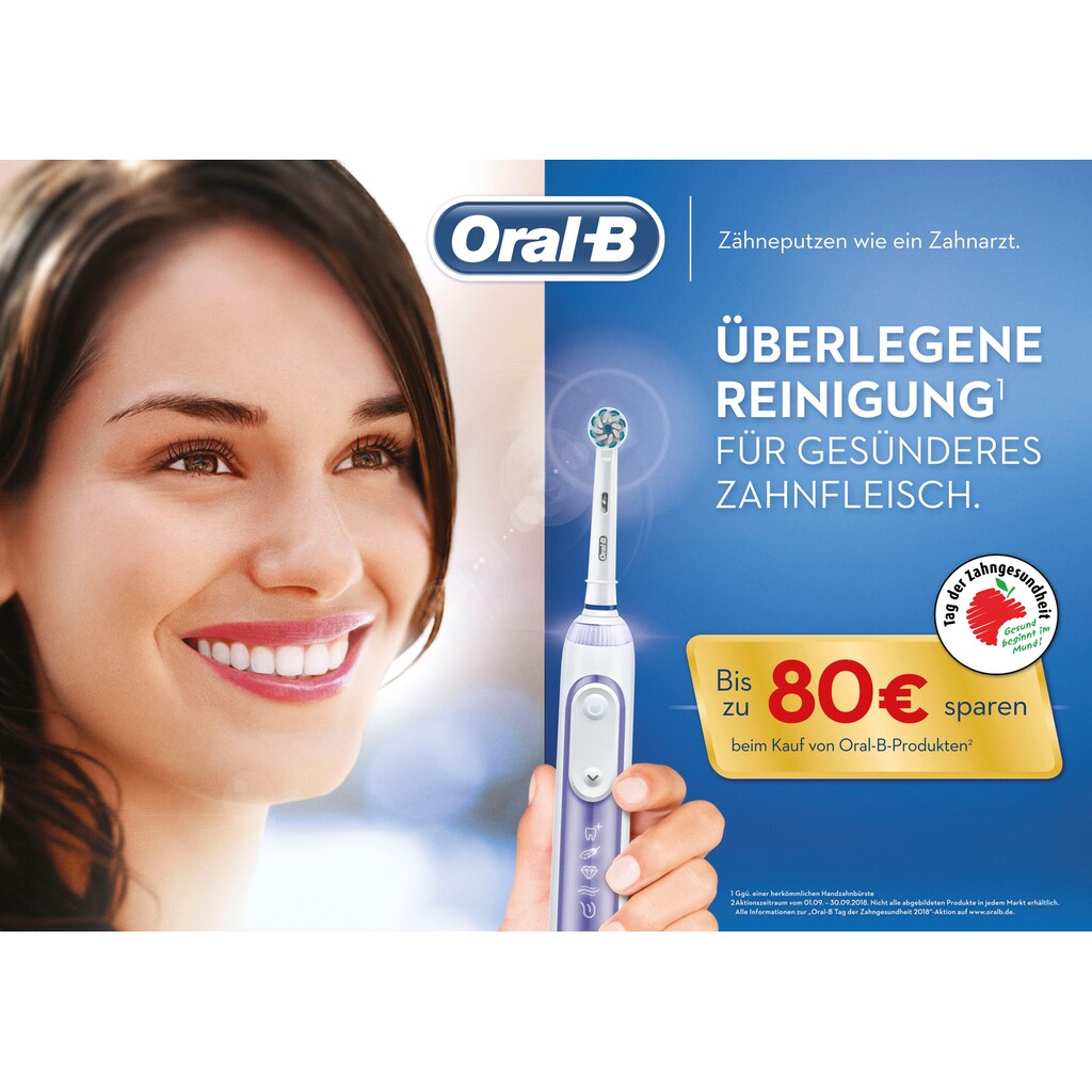 Oral B Schallzahnbürste »Pulsonic Slim One 2000«, 1 St. Aufsteckbürsten