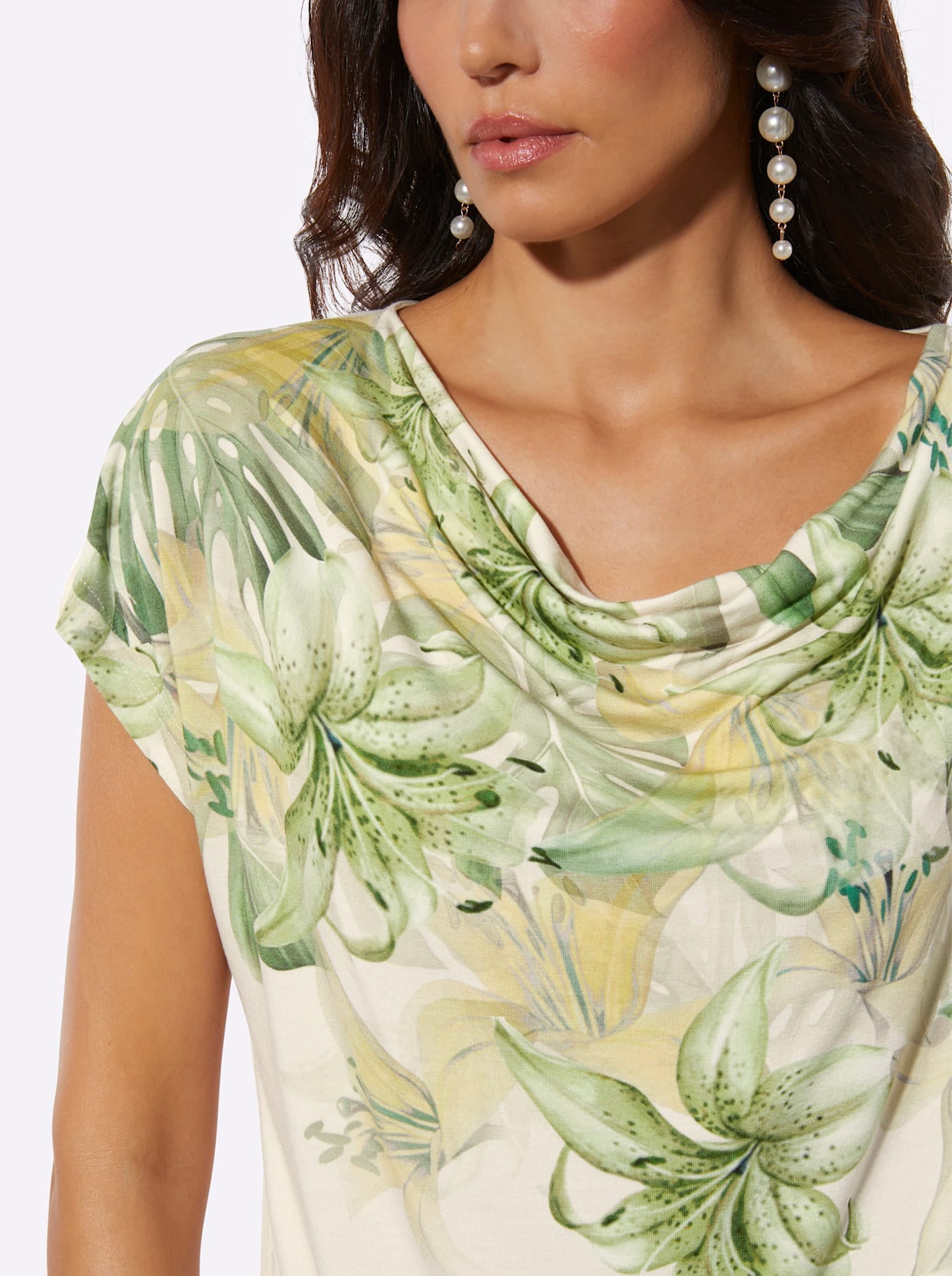 creation L Wasserfallshirt »Druck-Shirt« 1 tlg.