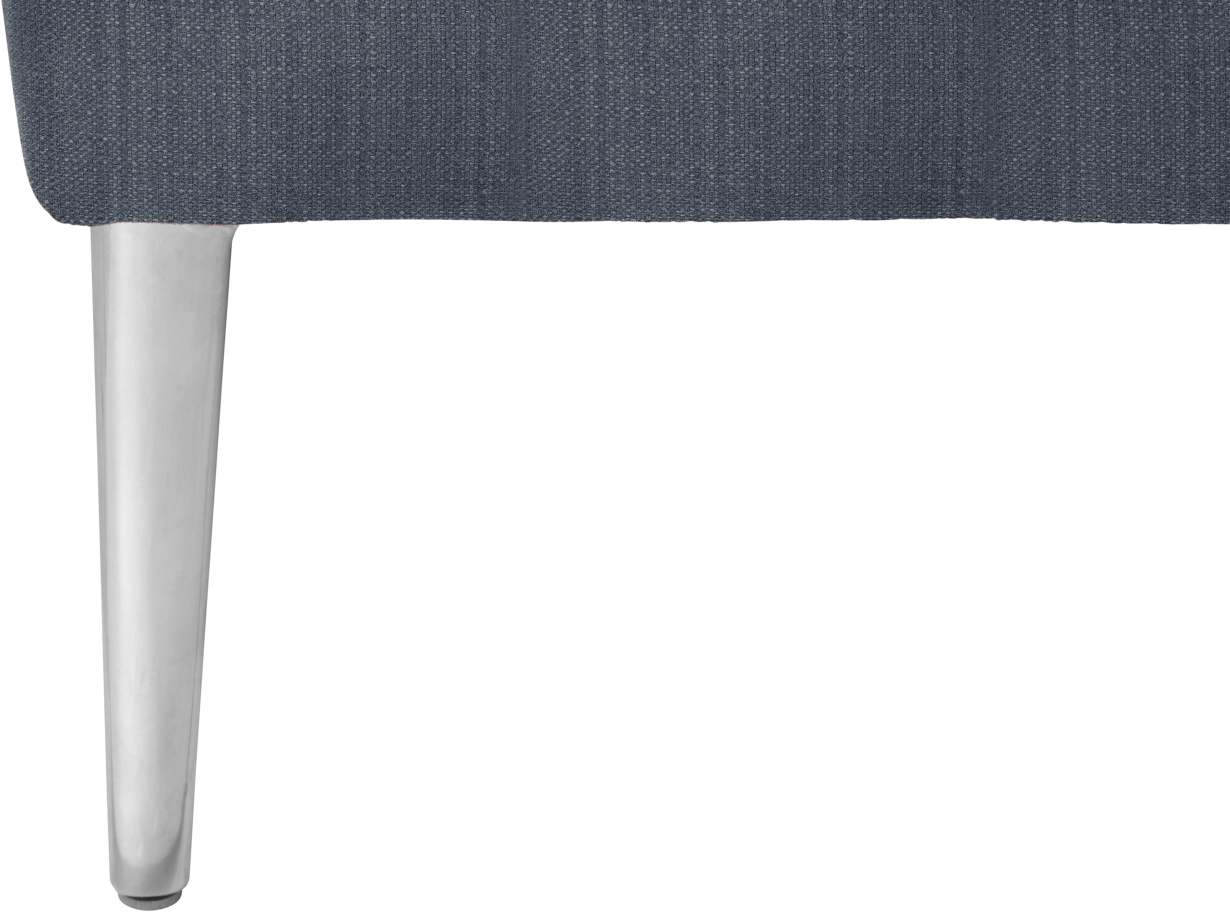 W.SCHILLIG Hocker »enjoy&MORE«, Füße Chrom glänzend, Breite 106 cm