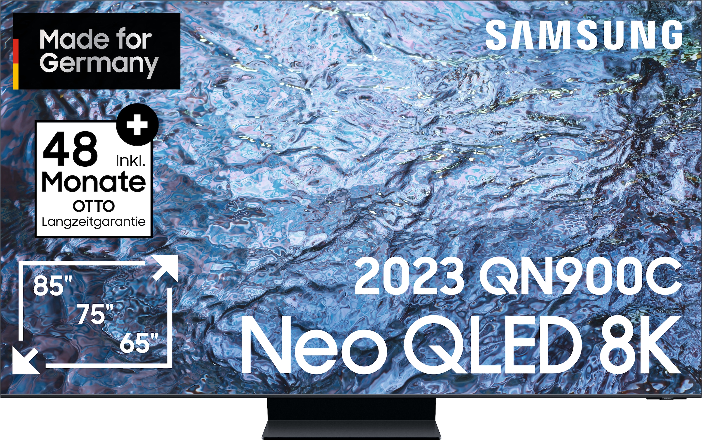 Samsung LED-Fernseher, 189 cm/75 OTTO Shop Online Quantum im HDR Neo 8K, Gaming Zoll, Pro, Smart-TV, Hub 8K, 8K Prozessor Quantum Neural