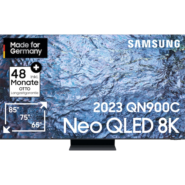 Samsung LED-Fernseher, 189 cm/75 Zoll, 8K, Smart-TV, Neo Quantum HDR 8K Pro,  Neural Quantum Prozessor 8K, Gaming Hub im OTTO Online Shop