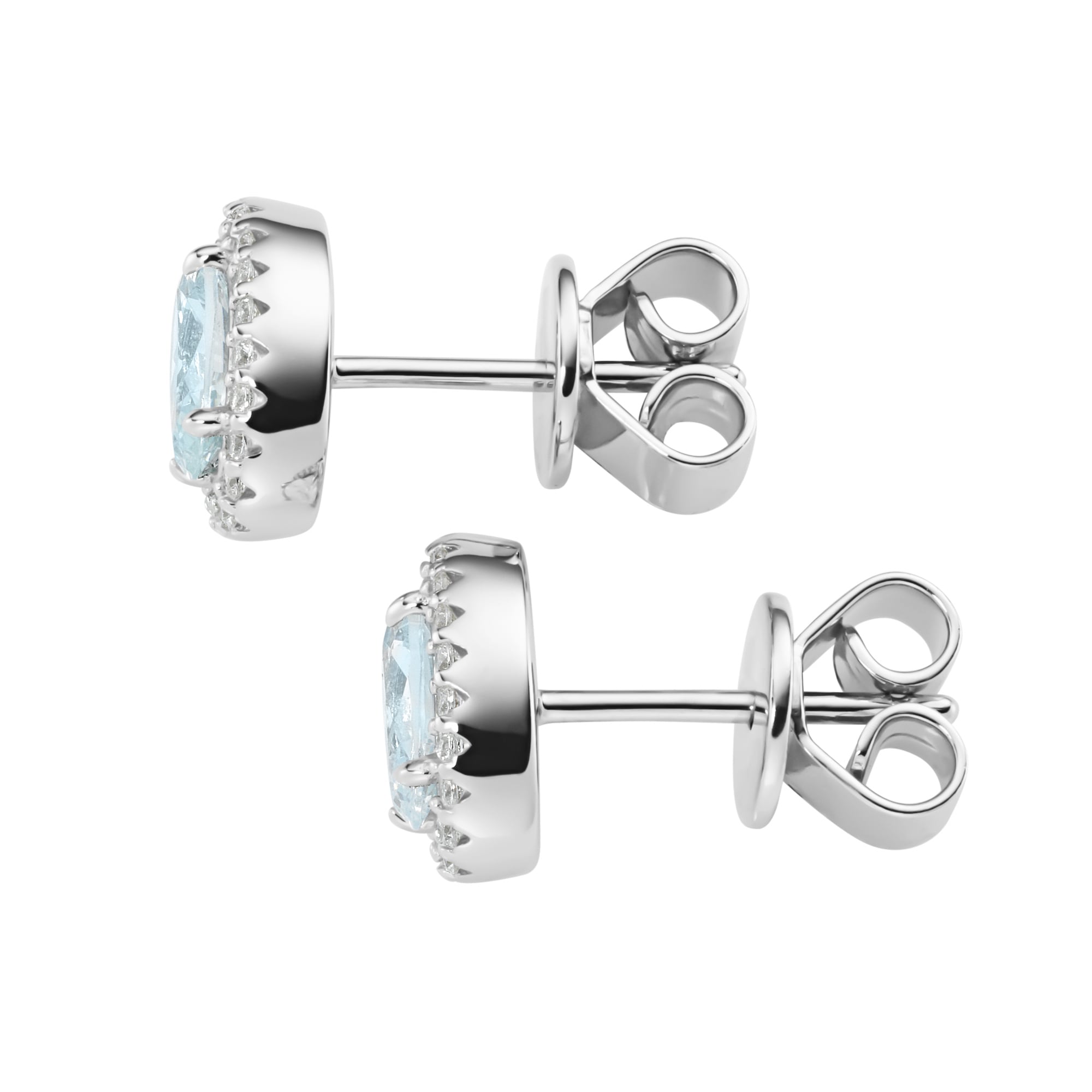 GIORGIO MARTELLO MILANO Paar Ohrstecker »Ohrstecker Ziersteine, Zirkonia weiß, Silber 925«