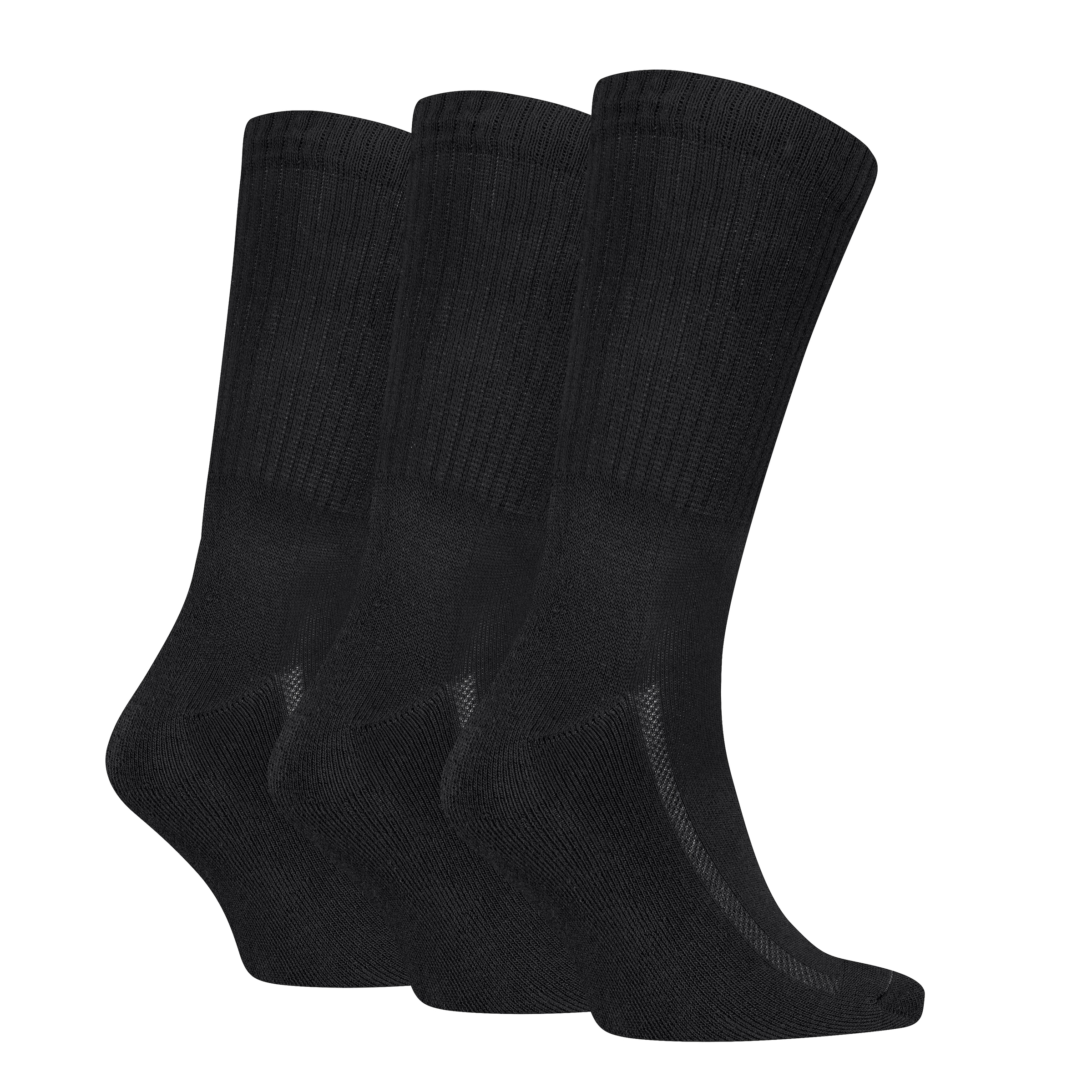 Levi's® Socken »LEVIS UNI REGULAR CUT ORANGE TAB 3P« 3 Paar, 