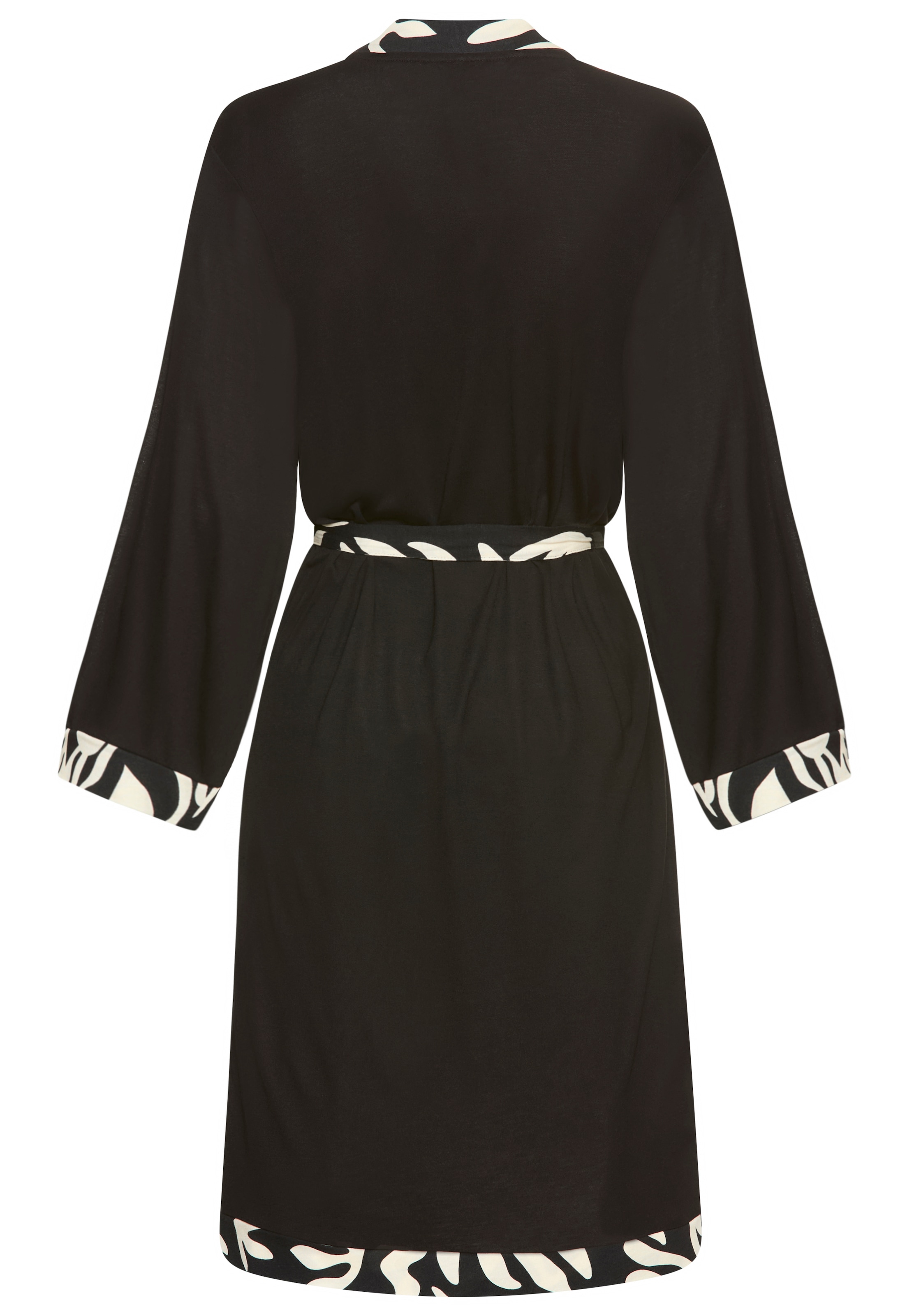 French Connection Kimono 1-teilig,  im zeitlosen Schwarz-Weiß-Look