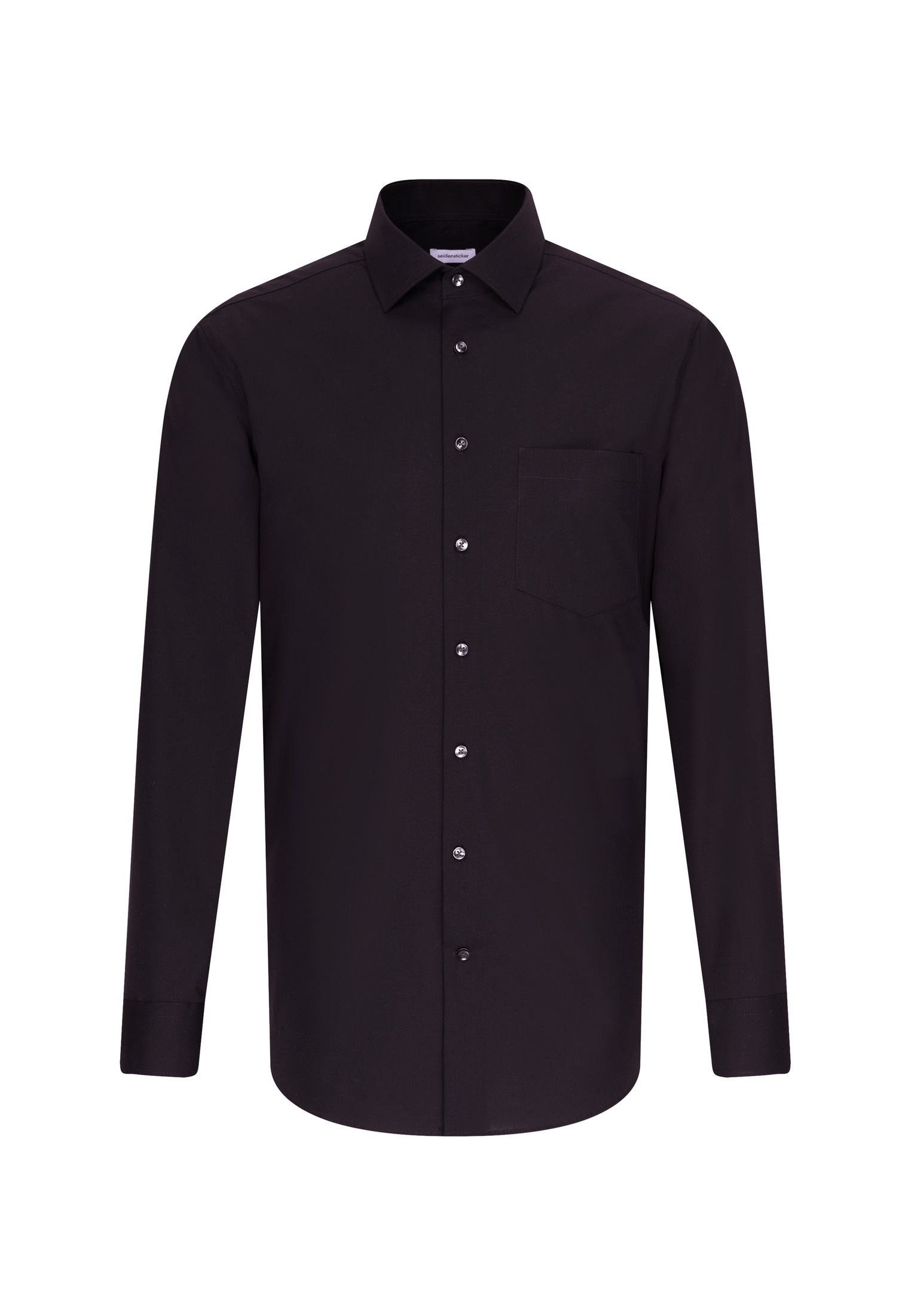 seidensticker Businesshemd »Schwarze Rose« Regular 1/1 Kentkragen Uni