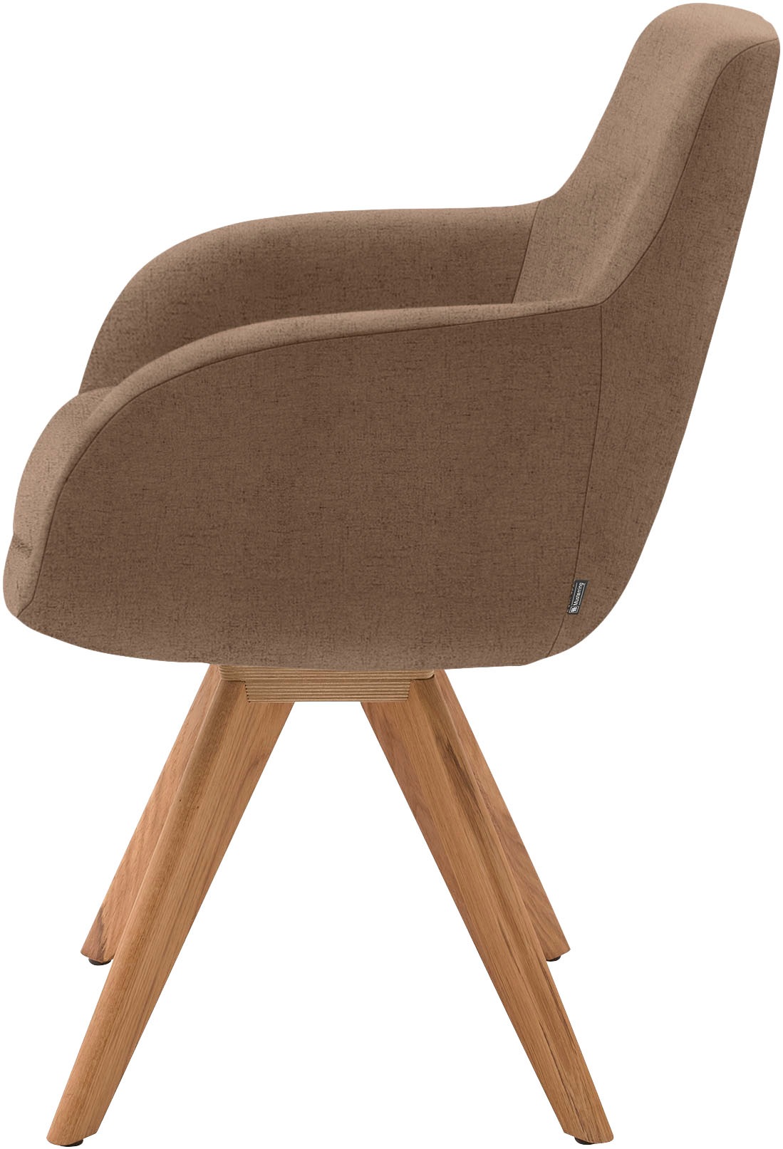 Musterring Esszimmerstuhl »Tavia« (Set) 2 Stk.Stativgestell Wildeiche massiv, Drehfunktion optional, diverse Farben