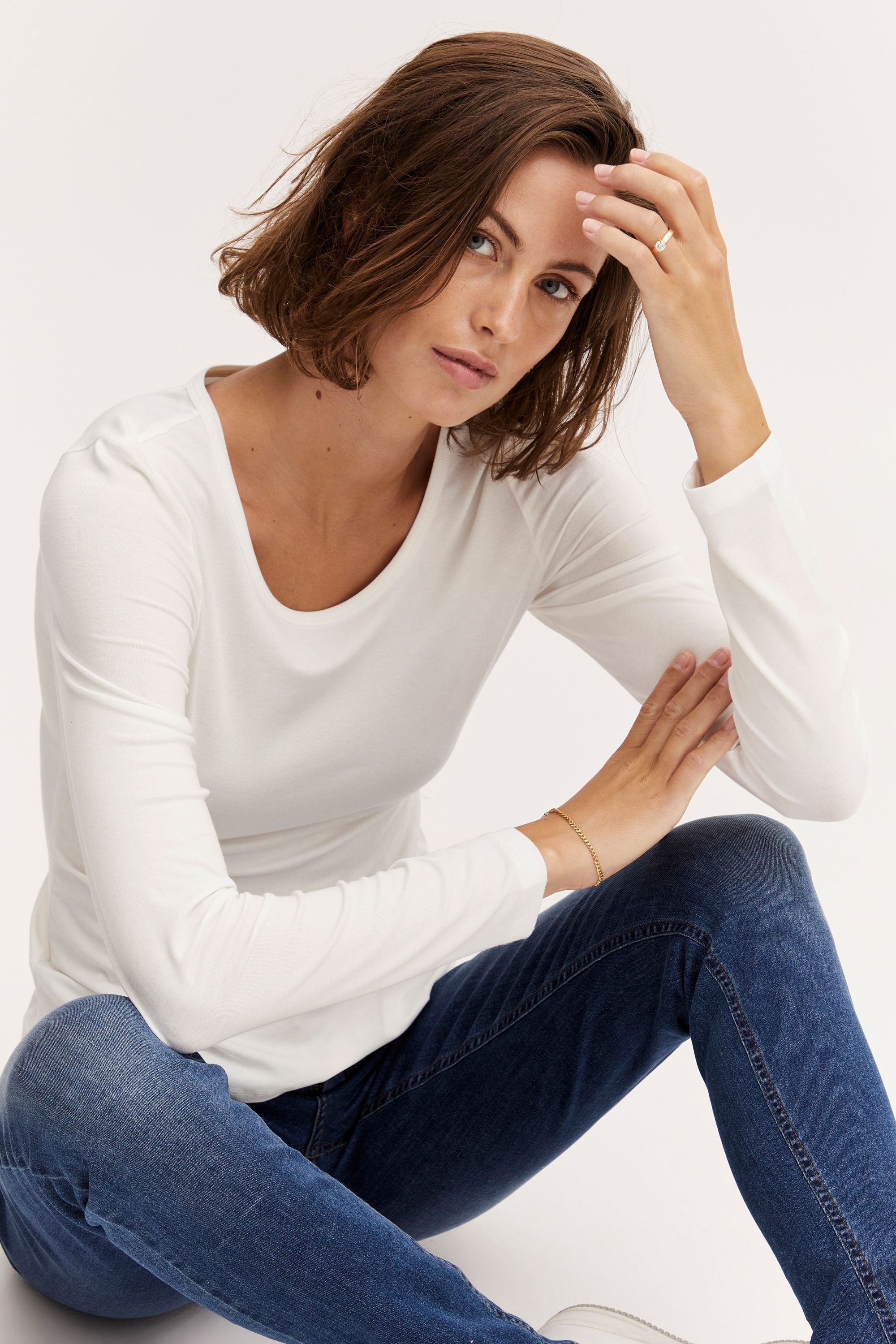 fransa Sweatshirt »Langarmshirt FRKasic«