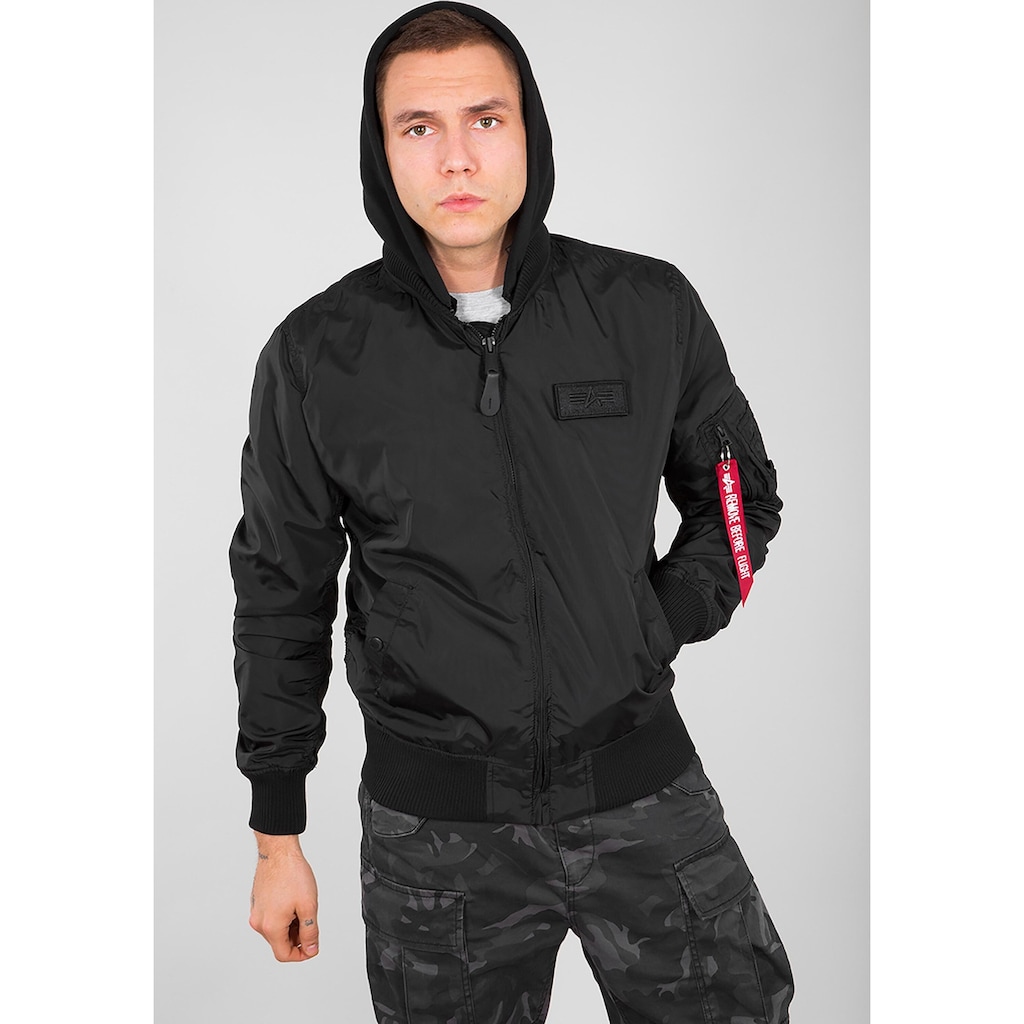 Alpha Industries Bomberjacke »ALPHA INDUSTRIES Men - Bomber & Flight Jackets MA-1 TT Hood«