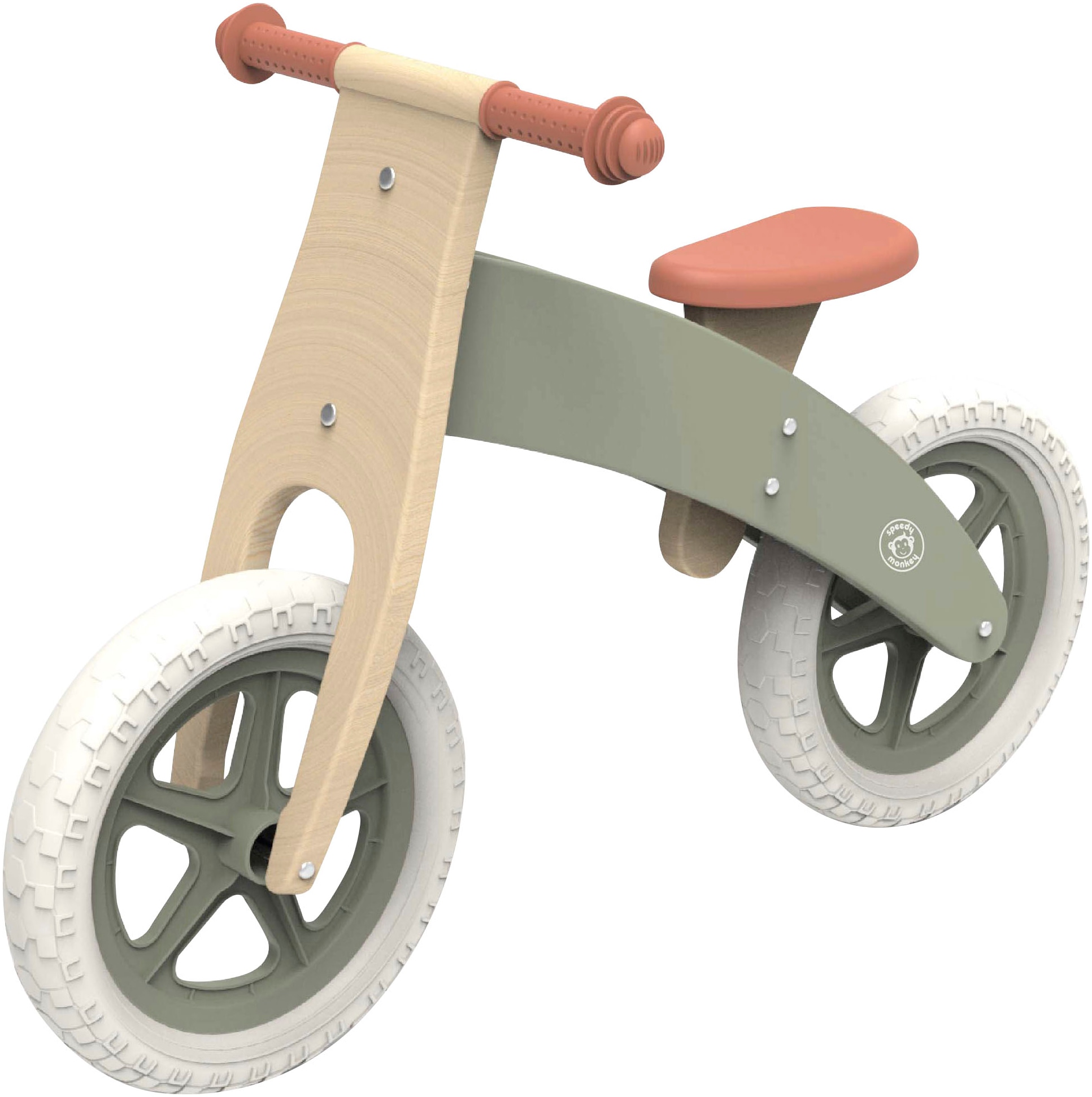 Speedy Monkey Laufrad »Laufrad« FSC - schützt Wald in grün