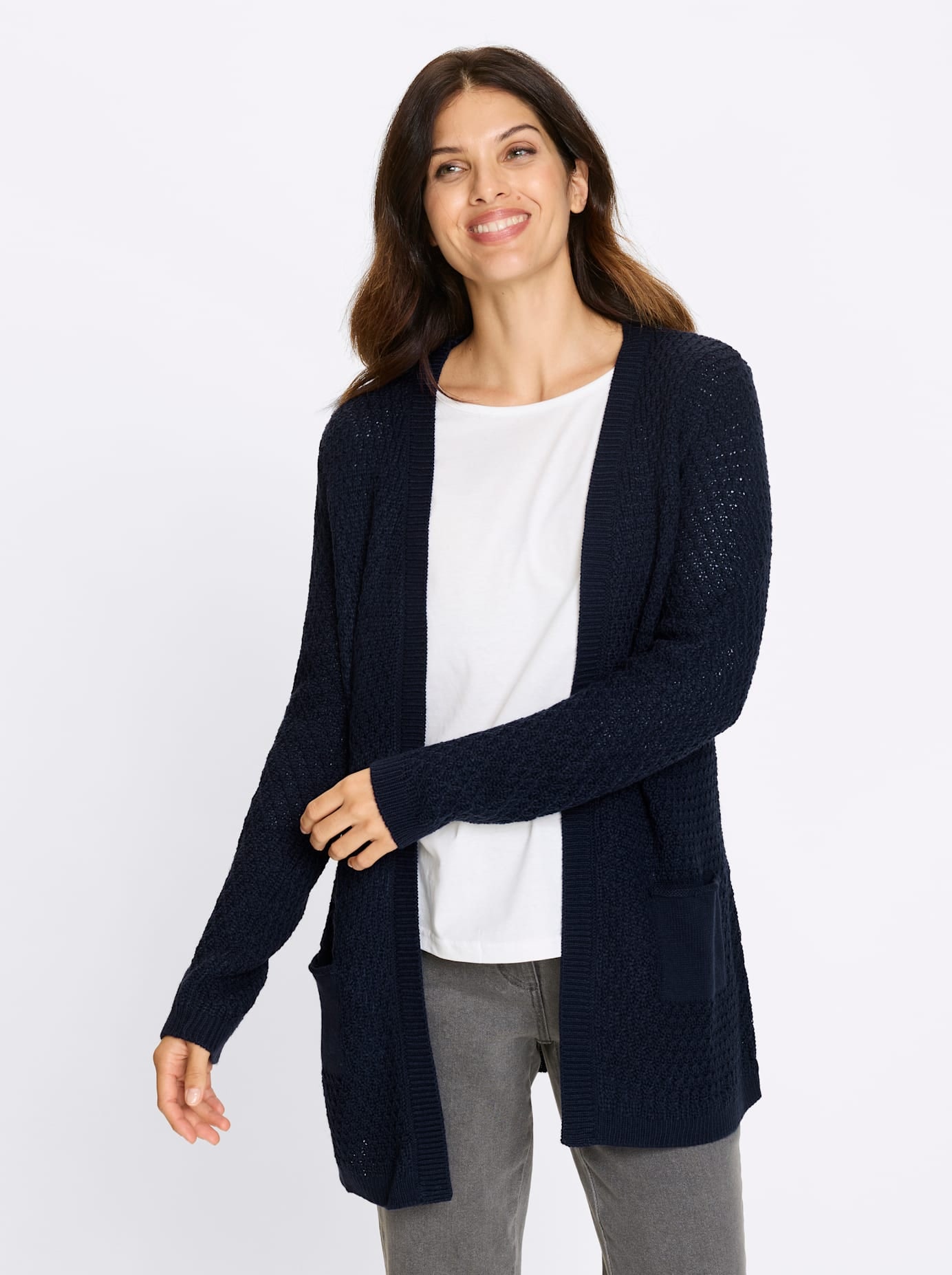 Classic Basics Strickjacke