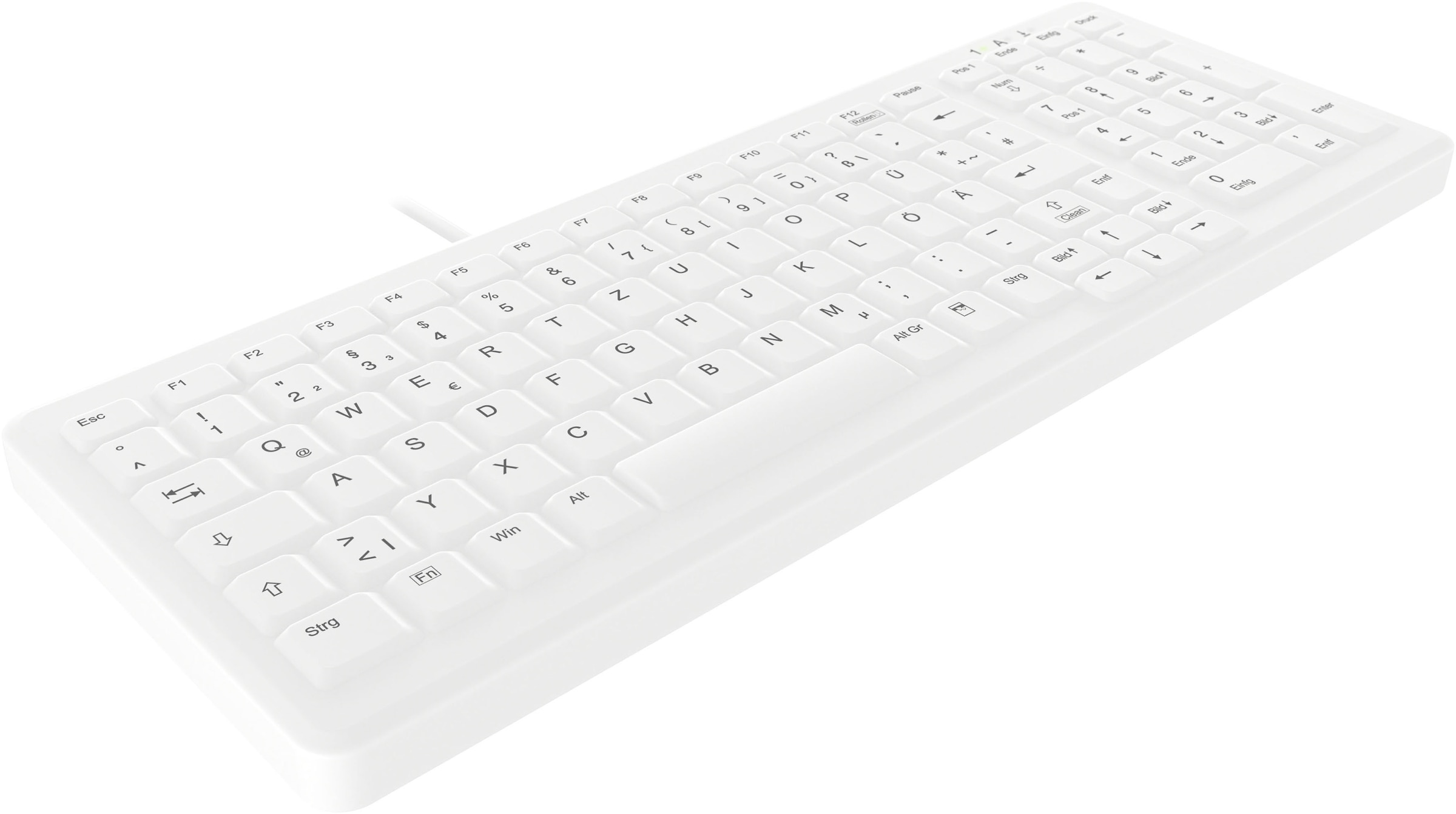 Cherry Tastatur »Active Key AK-C7000« (Fn-Tasten | Ziffernblock)