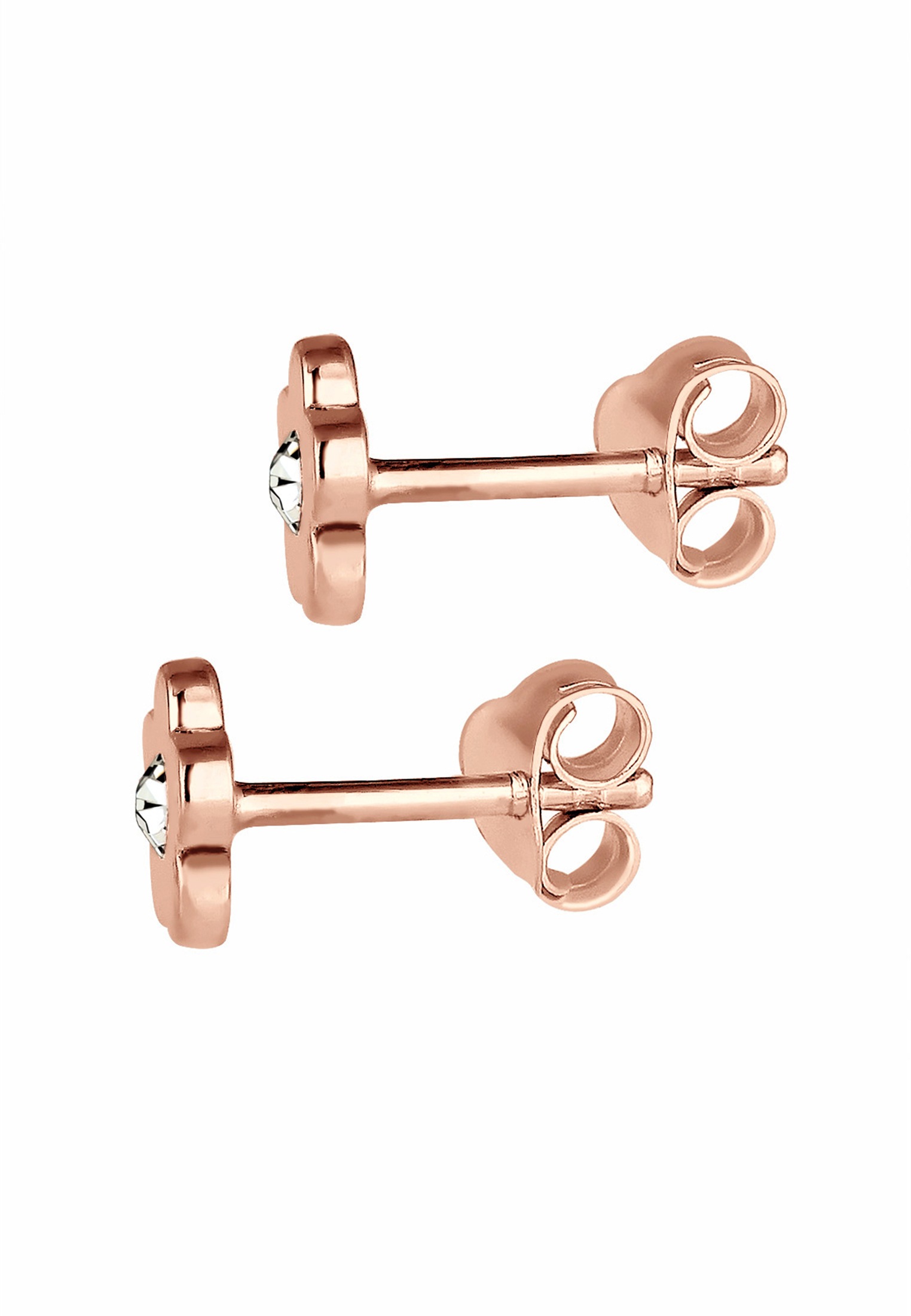 Elli Paar Ohrstecker »Ohrringe Kinder Blume Kristall 925 Silber«