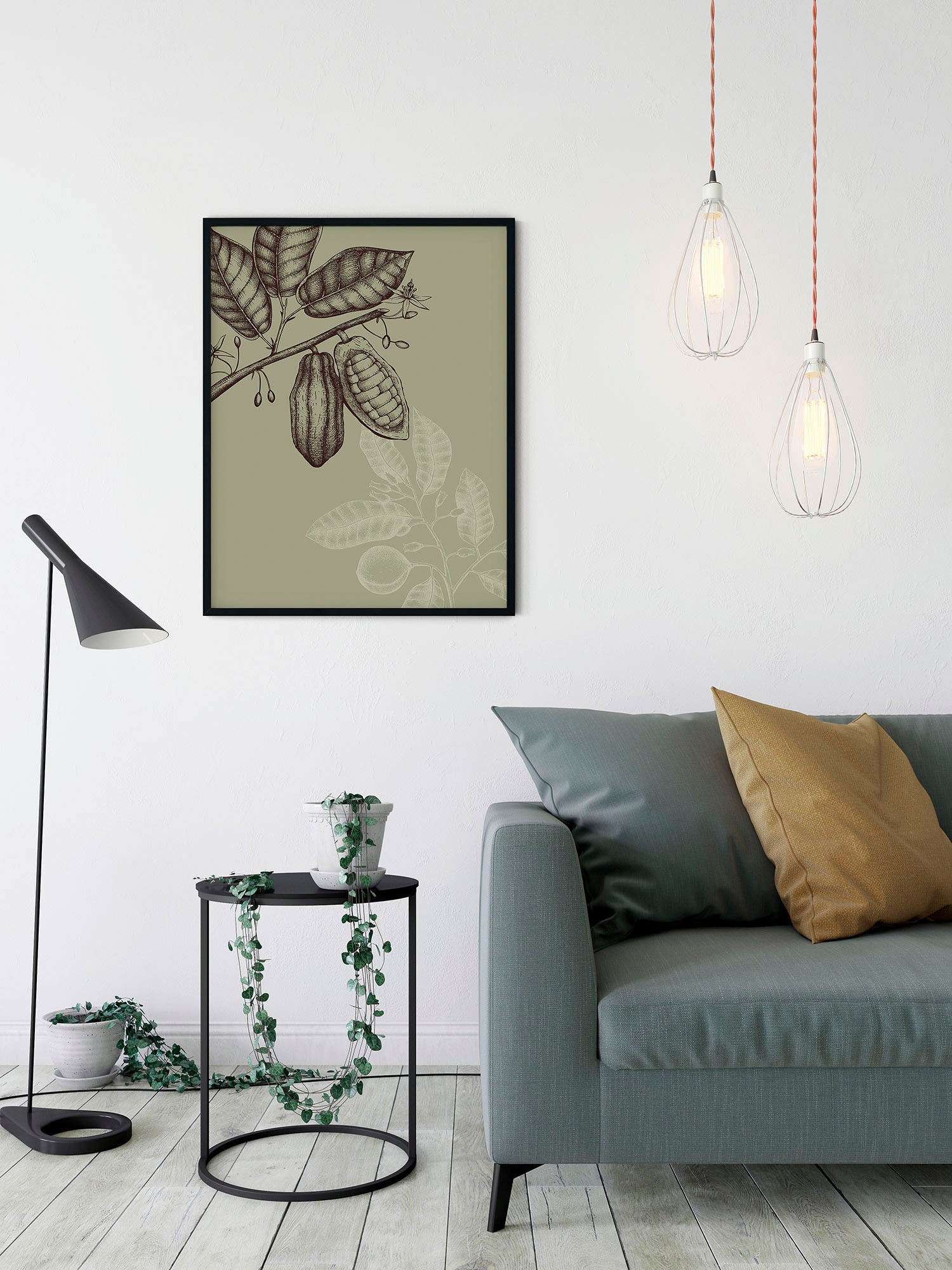 Komar Wandbild »Wild Cocoa«, (1 St.), Deutsches Premium-Poster Fotopapier mit seidenmatter Oberfläche und hoher Lichtbeständigkeit. Für fotorealistische Drucke mit gestochen scharfen Details und hervorragender Farbbrillanz.