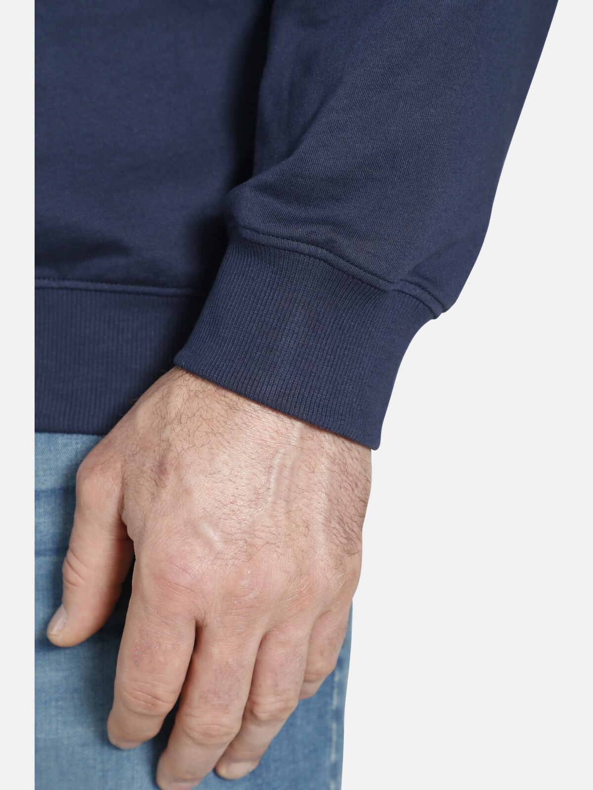 Charles Colby Kapuzensweatshirt »Sweatshirt EARL COLUM«, (1 tlg.), +Fit Kollektion Kontrastkapuze