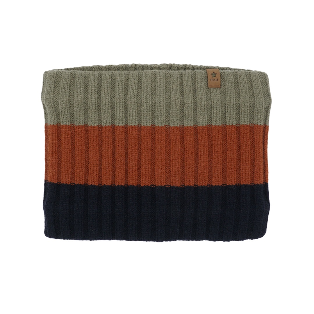 MAXIMO Loop Materialmix, gefüttert, wärmend, Rippstruktur, bequem, weich