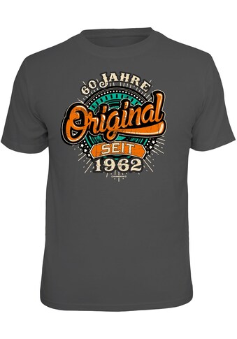 Rahmenlos T-Shirt »Original 1962«, mit tollem Geburtstags-Print kaufen