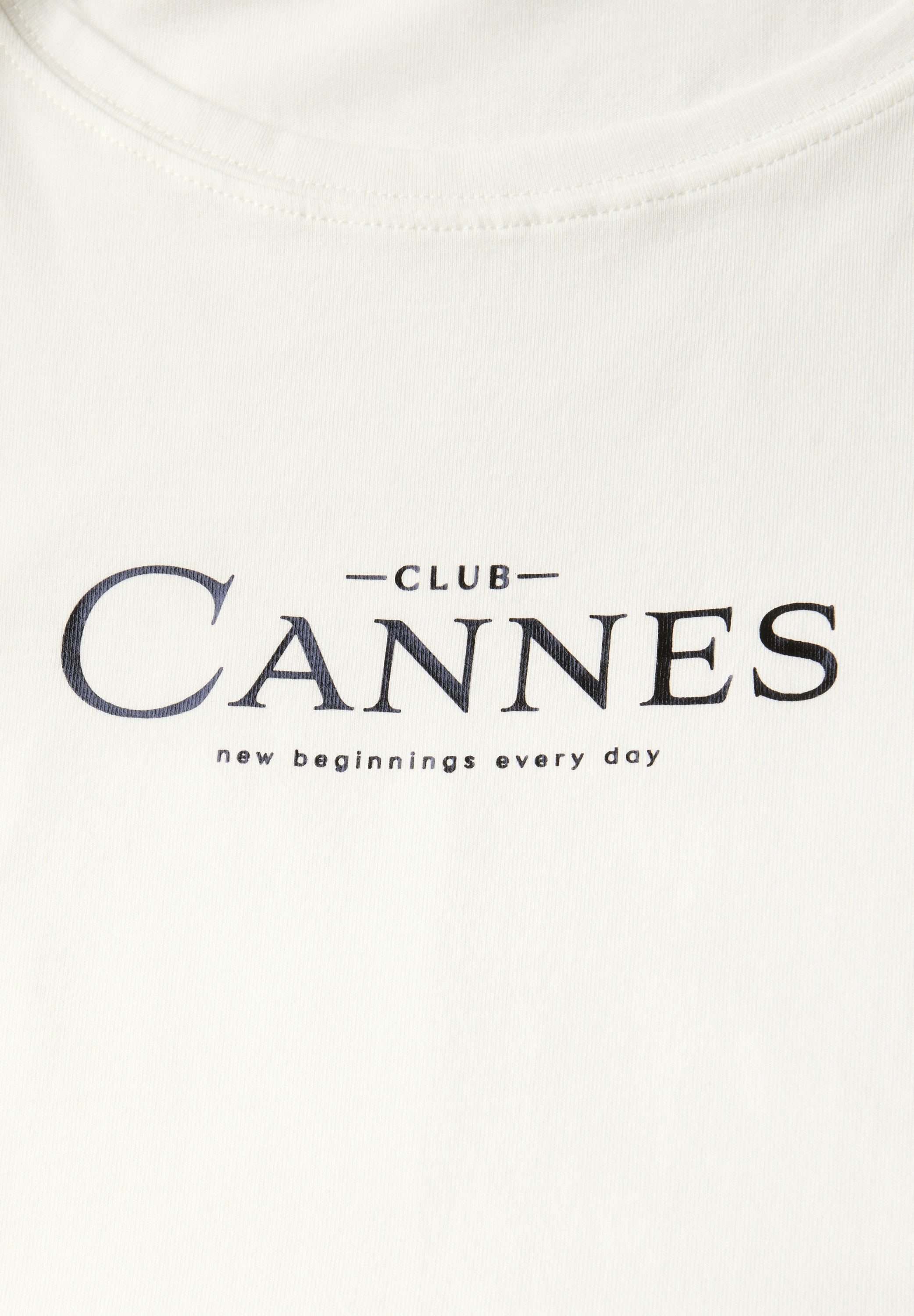 STREET ONE Shirttop, mit Folien-Wording