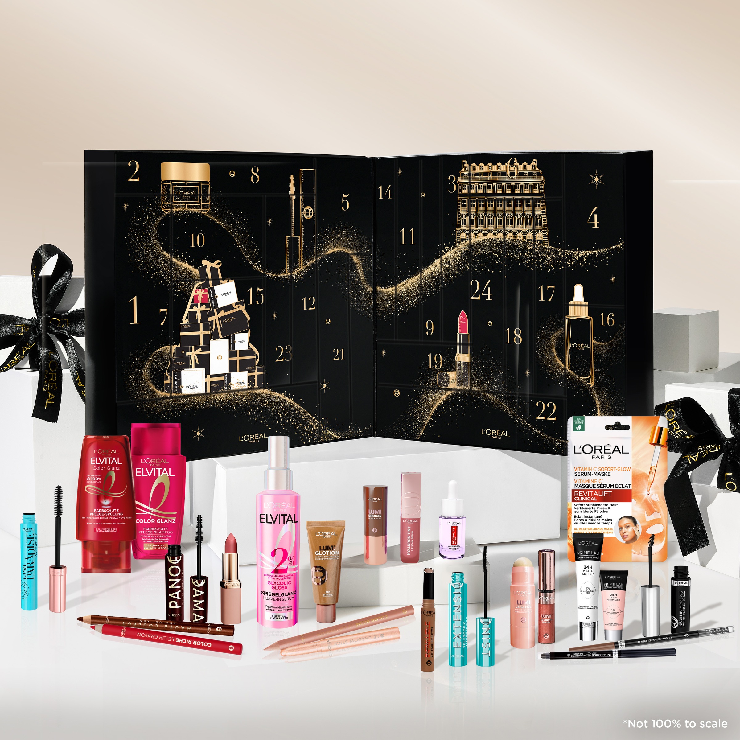 L'ORÉAL PARIS Kosmetik-Adventskalender »L'Oréal Paris Adventskalendar 2026« ab 13 Jahren