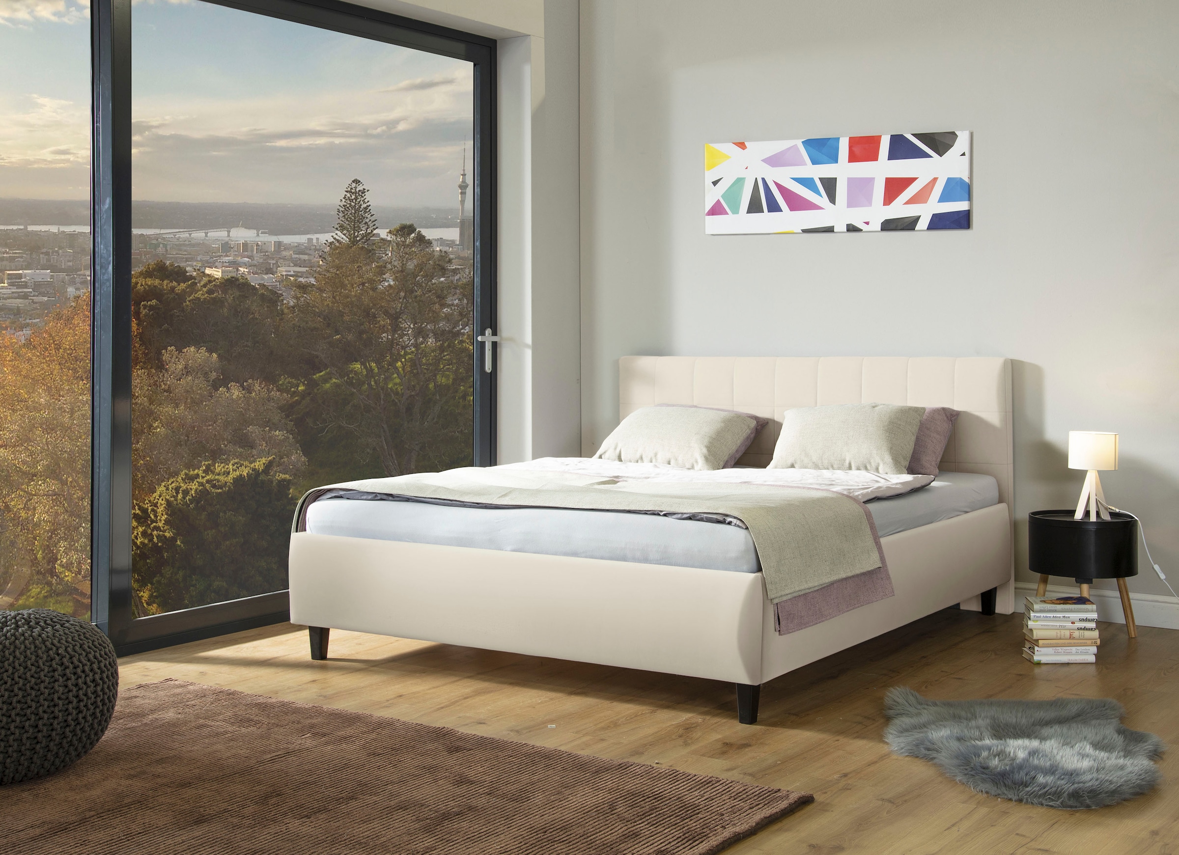 alina Polsterbett »Pepe« wahlweise mit Matratze und Lattenrost, in diversen Ausführungen