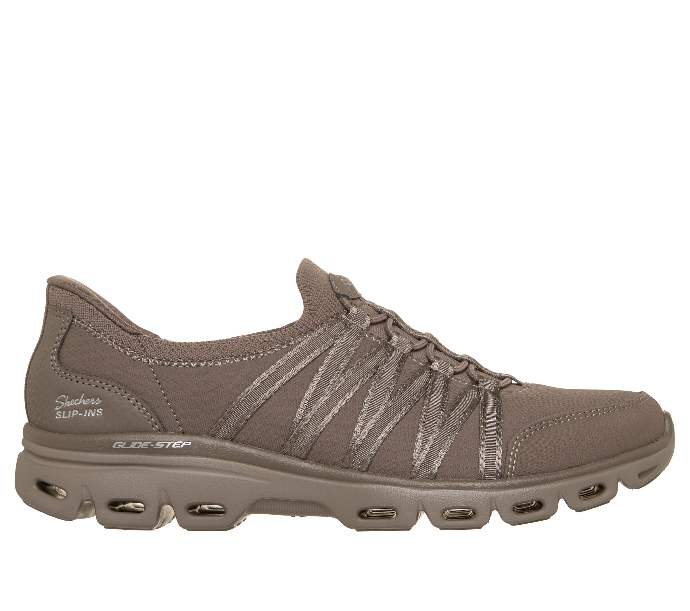 Skechers Slip-On Sneaker »GLIDE-STEP COMFORT-STEADY GRACE«  Schlupfschuh, Halbschuh, Freizeitschuh mit Slip ins