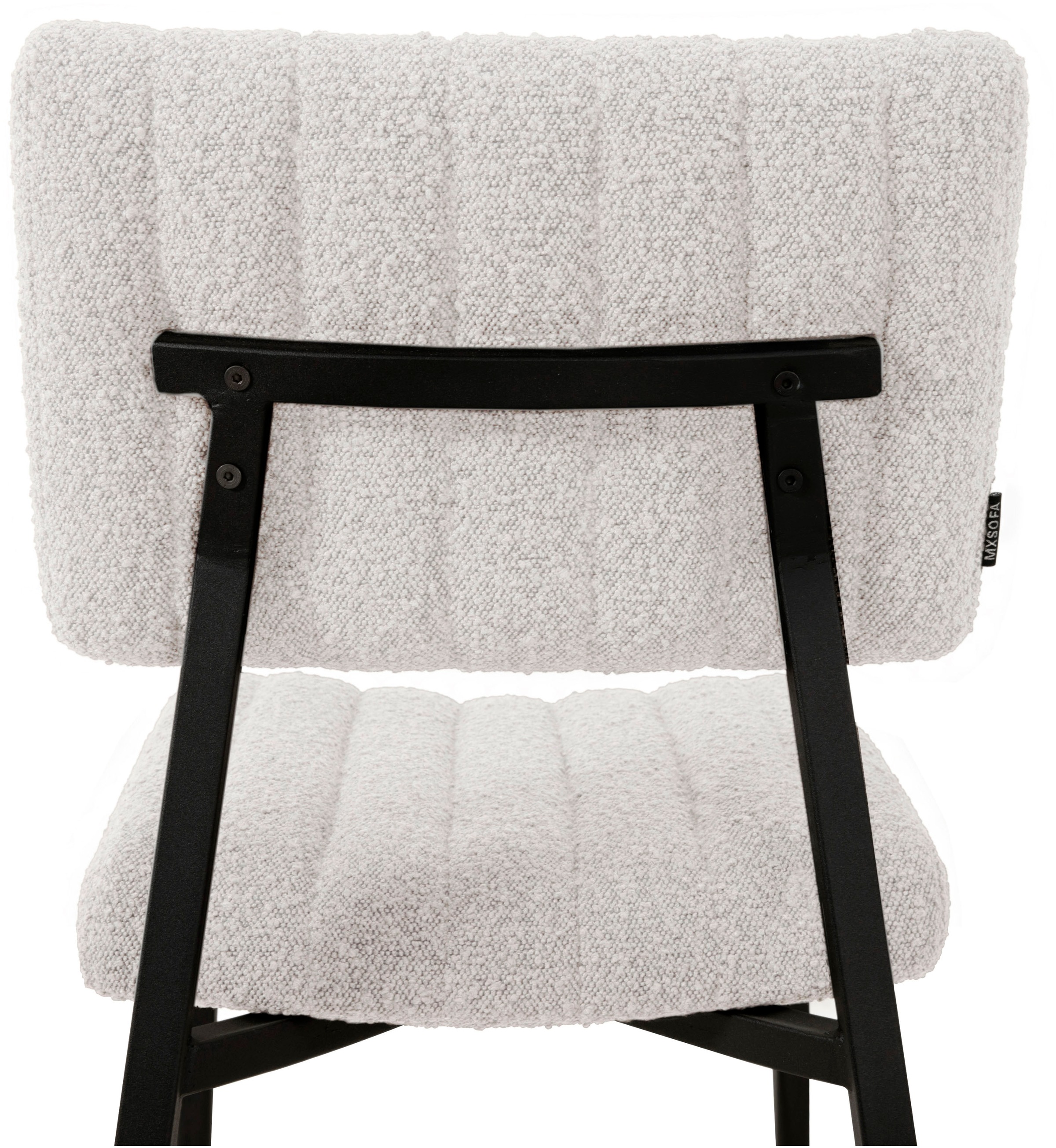 OMG Design Esszimmerstuhl »Dirk«, (Set), 1 St., Stoff, moderner Boucle Bezug, bequem gepolstert