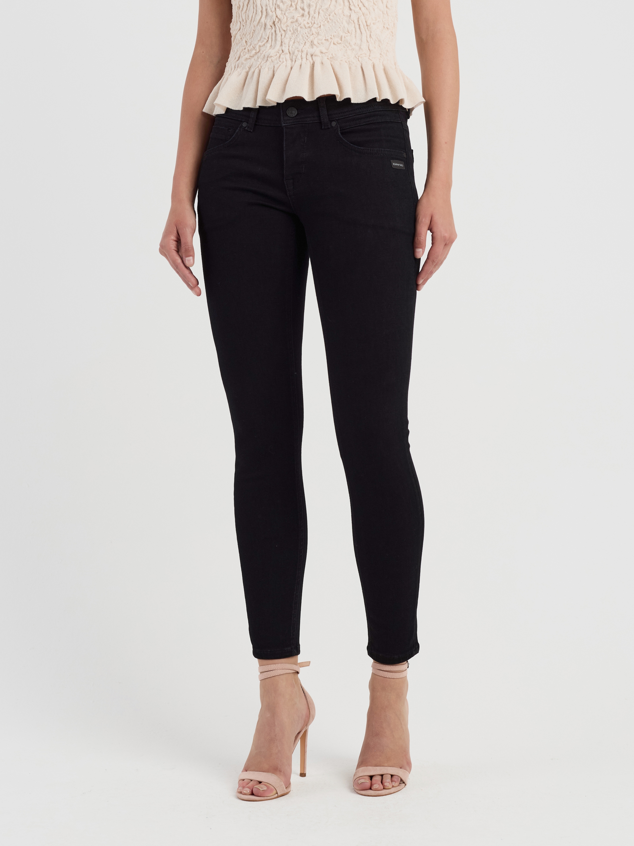 GANG Skinny-fit-Jeans »94FAITH CROPPED« mit verkürzter Beinlänge