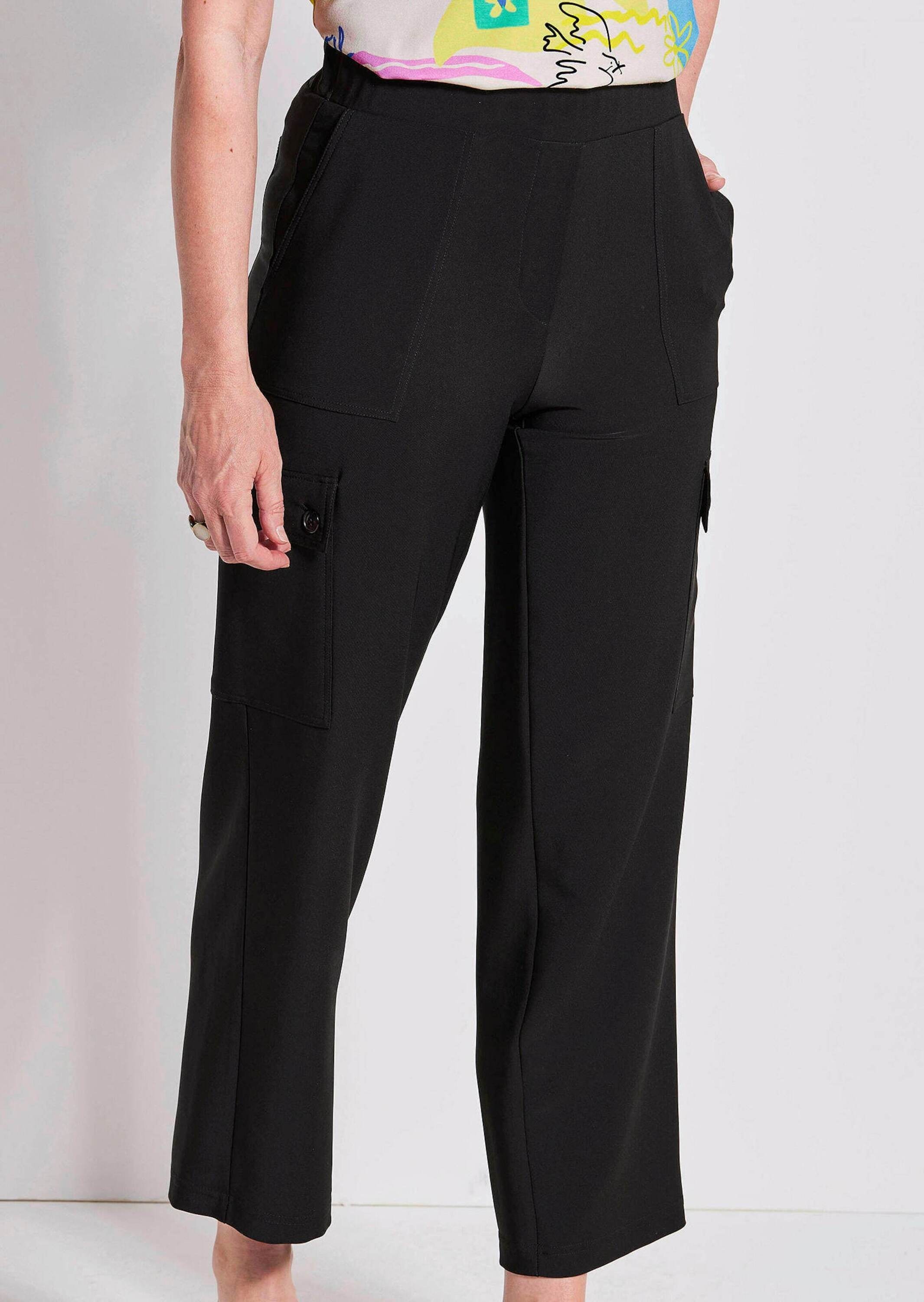 GOLDNER Stoffhose »Kurzgröße Bequeme Hose VERA mit sportlichem Look«