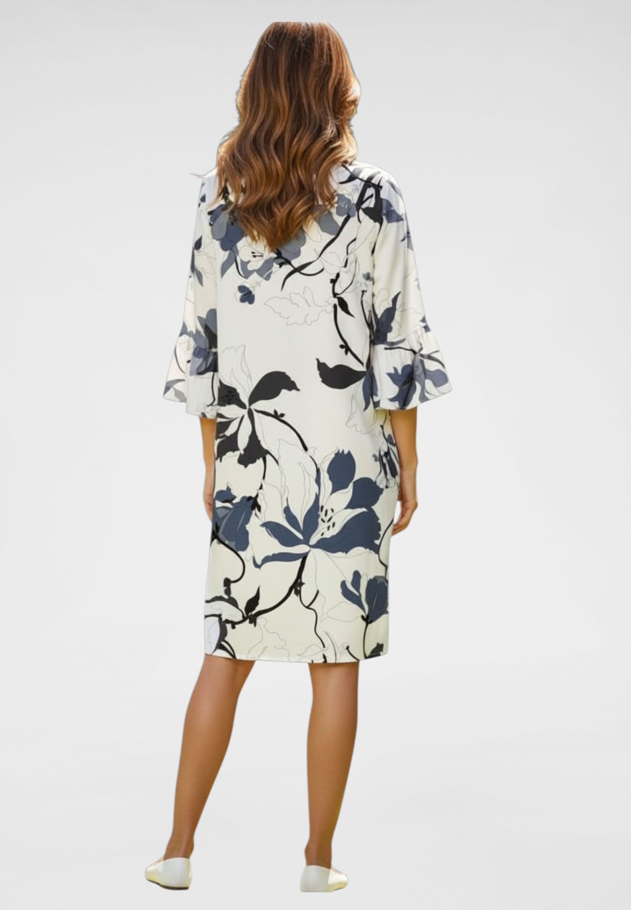 NAVIGAZIONE Blusenkleid »NAVIGAZIONE Kleid« Blumenmuster