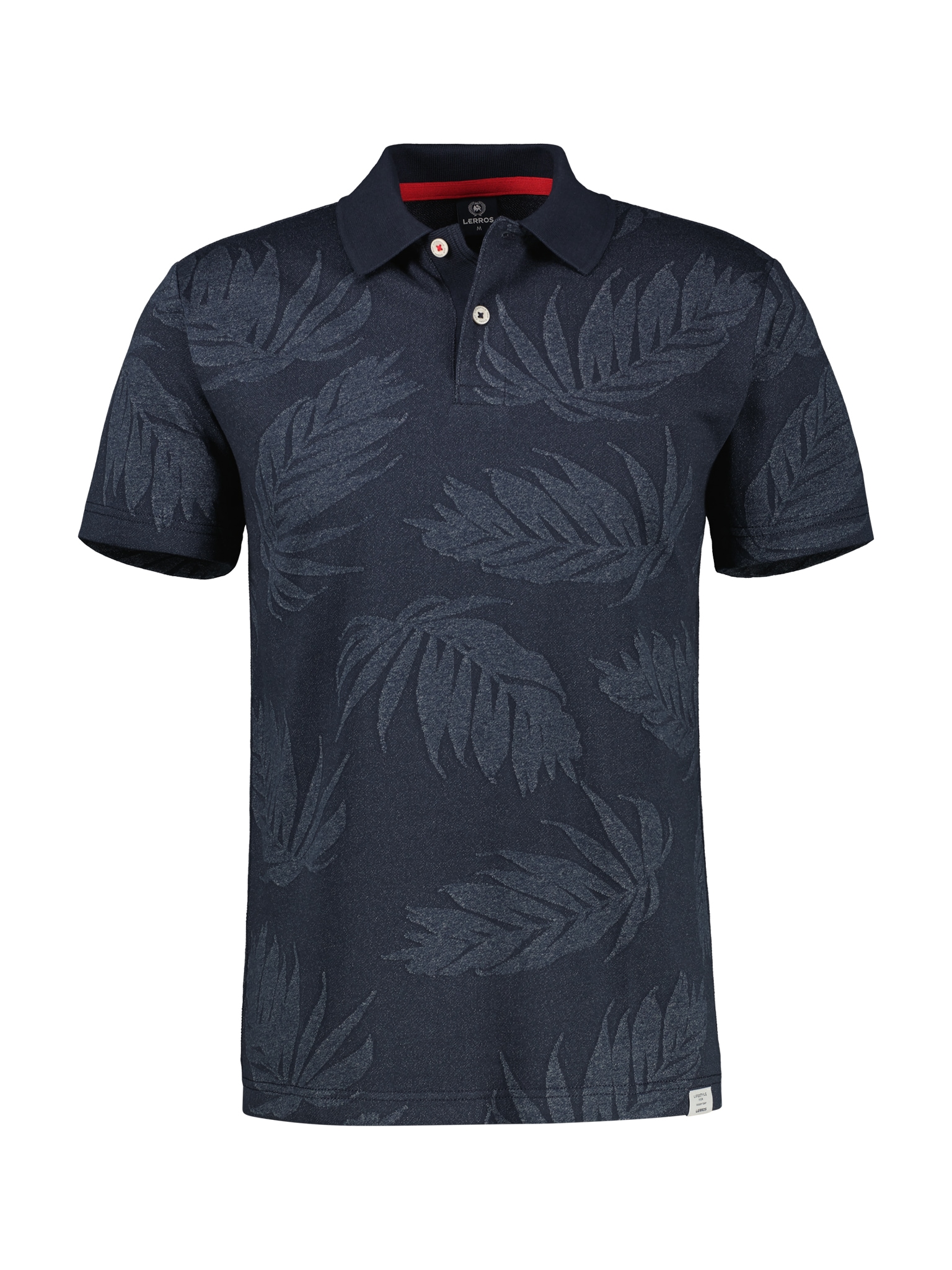 LERROS Poloshirt, mit All-Over Print