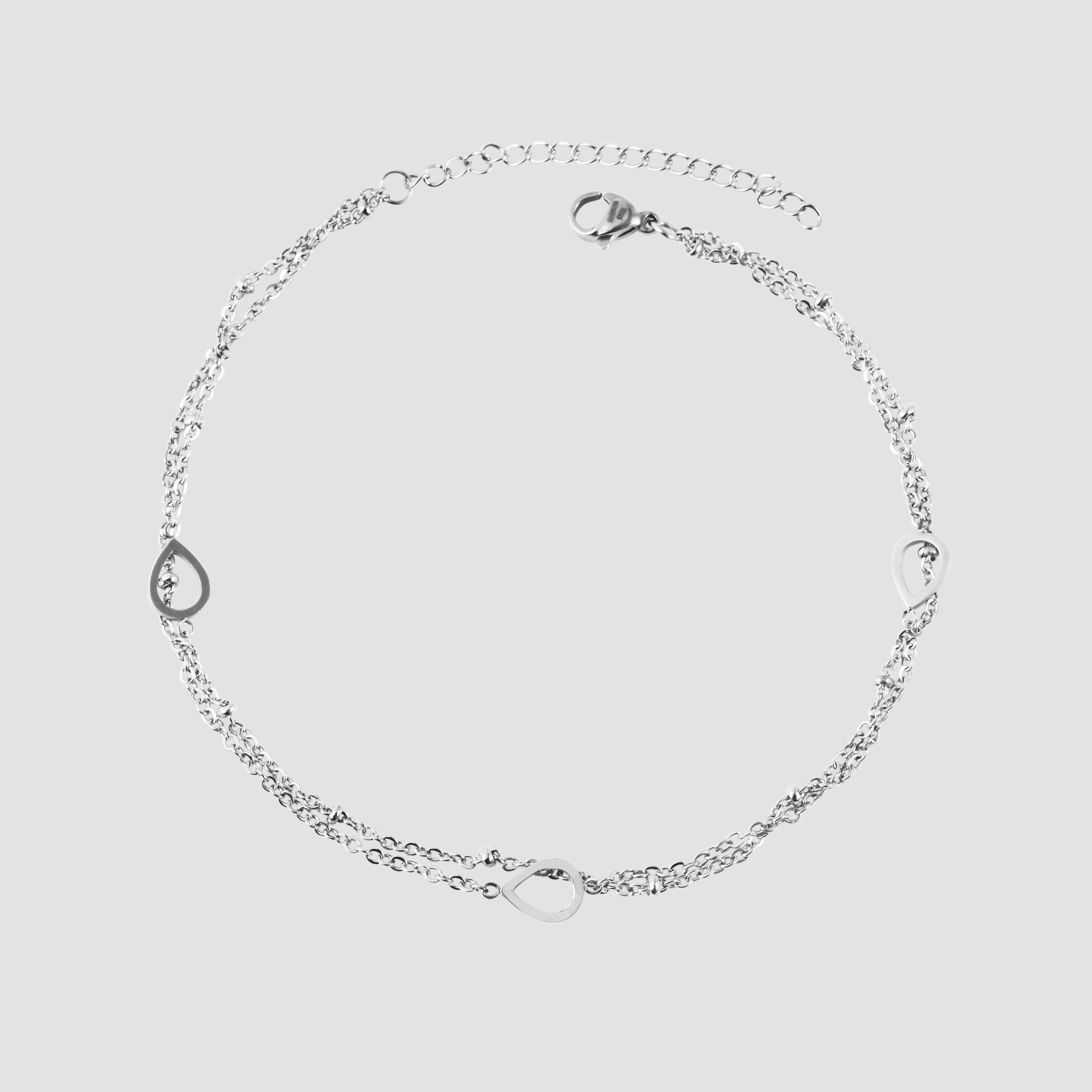 Adelia´s Armband »Damen Armband aus Edelstahl 24 cm«