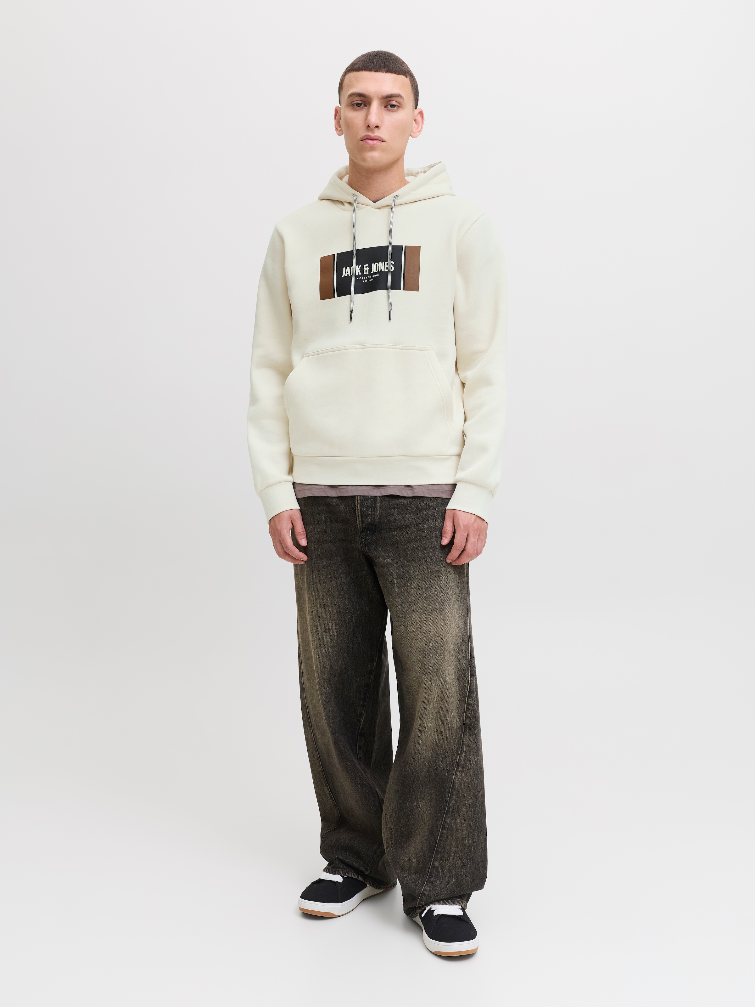 Jack & Jones Kapuzensweatshirt »JJHAYATO SWEAT HOOD BTS«